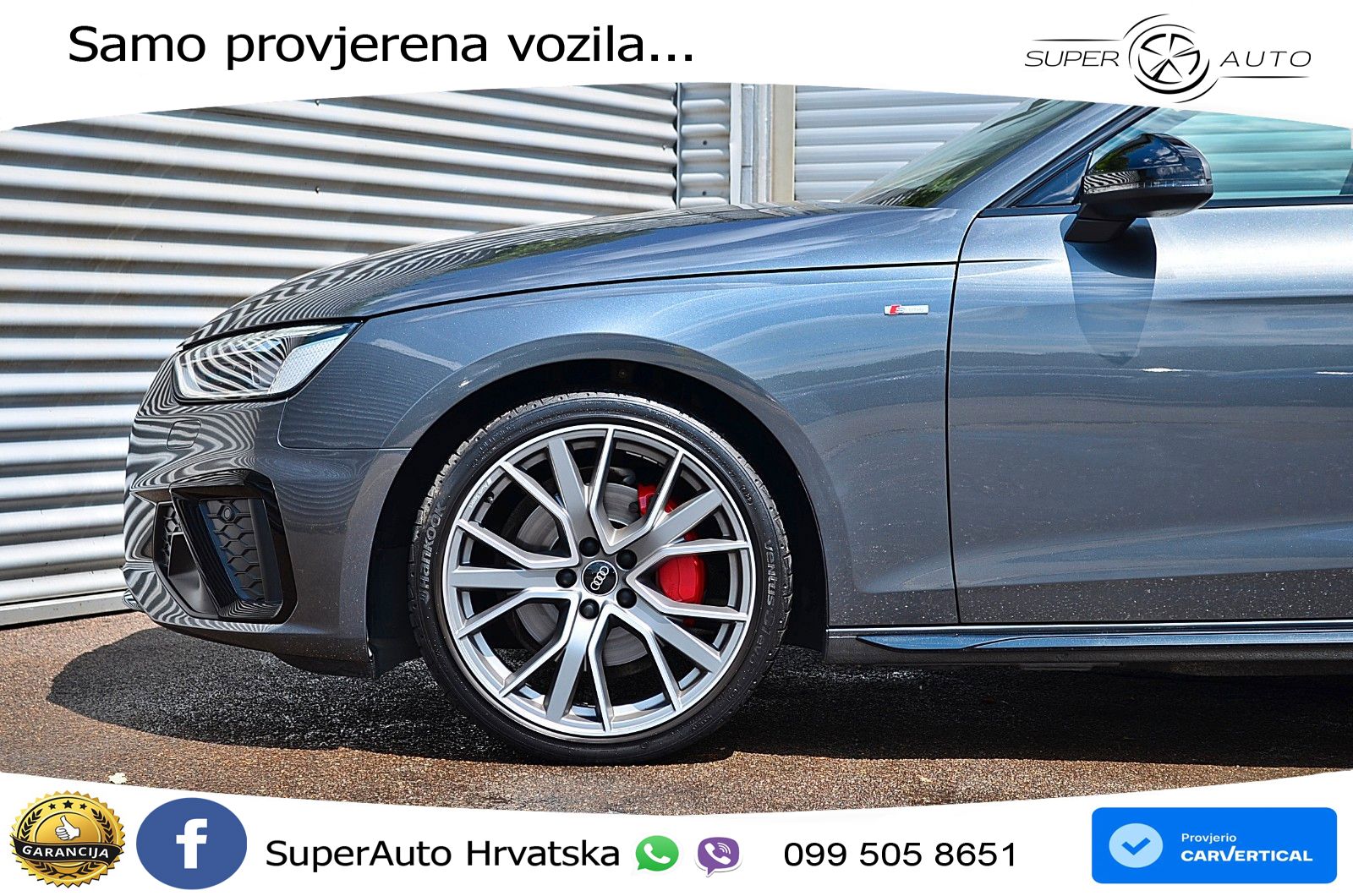 Audi A4 Avant 40 TDI quattro Aut. S line 204 KS, LED+KAM+GR SJED+PANO+NAVI