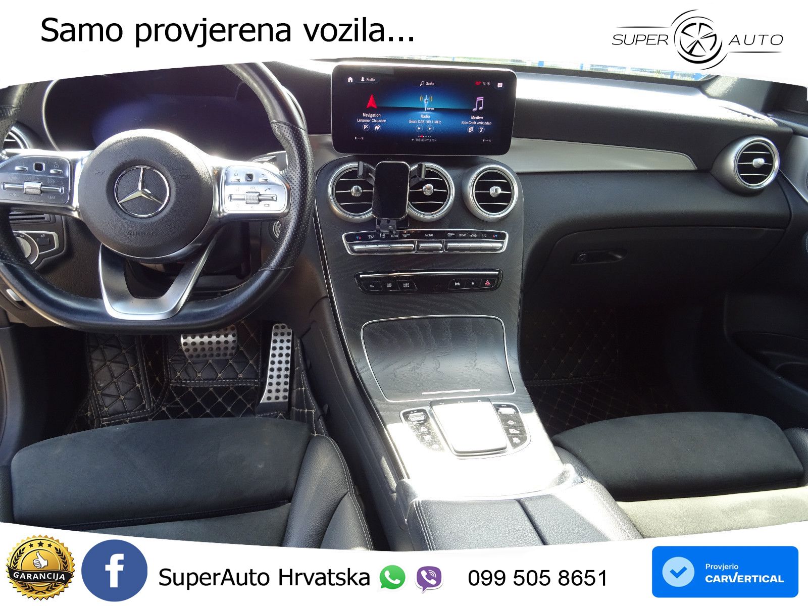 Mercedes GLC Coupe 220d 4Matic Aut. AMG Line 194 KS, LED+KAM+GR SJED+VIRT+ASIST