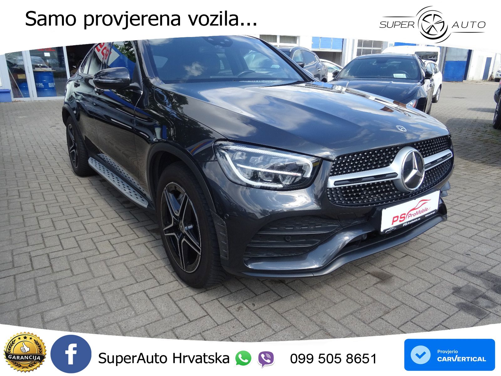 Mercedes GLC Coupe 220d 4Matic Aut. AMG Line 194 KS, LED+KAM+GR SJED+VIRT+ASIST
