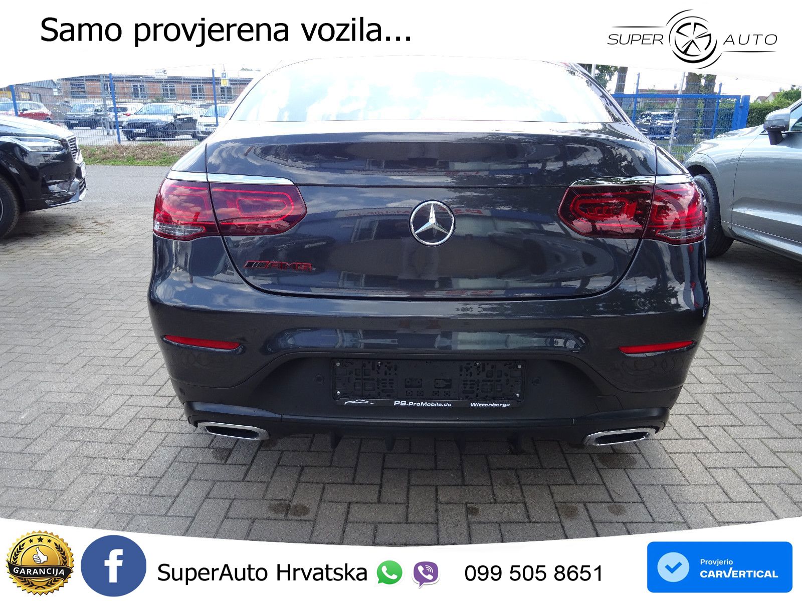 Mercedes GLC Coupe 220d 4Matic Aut. AMG Line 194 KS, LED+KAM+GR SJED+VIRT+ASIST