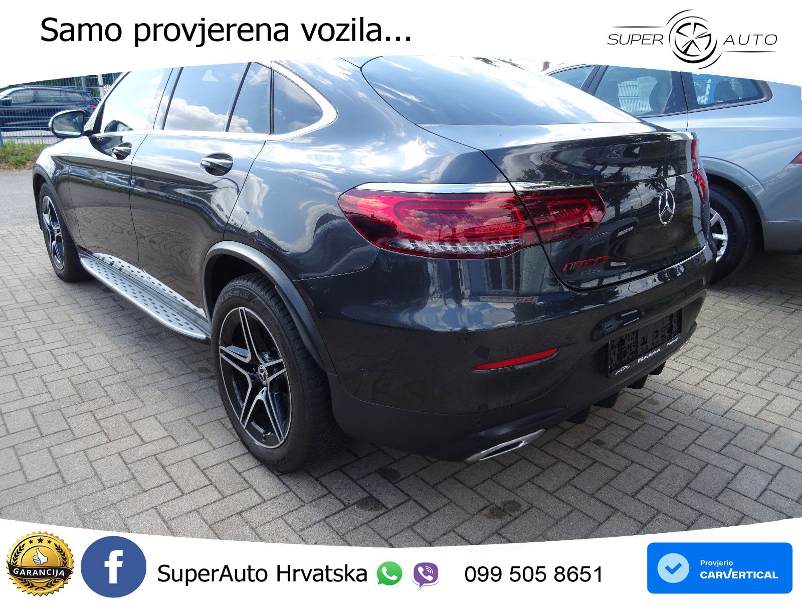 Mercedes GLC Coupe 220d 4Matic Aut. AMG Line 194 KS, LED+KAM+GR SJED+VIRT+ASIST