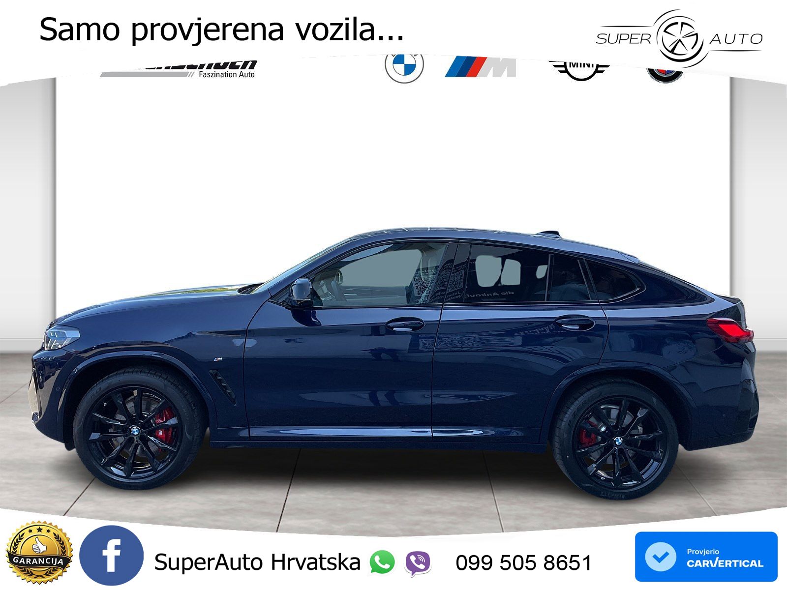 BMW X4 M40i xDrive Aut. 382 KS, LED+ACC+PANO+4xGR SJED+HEAD+360