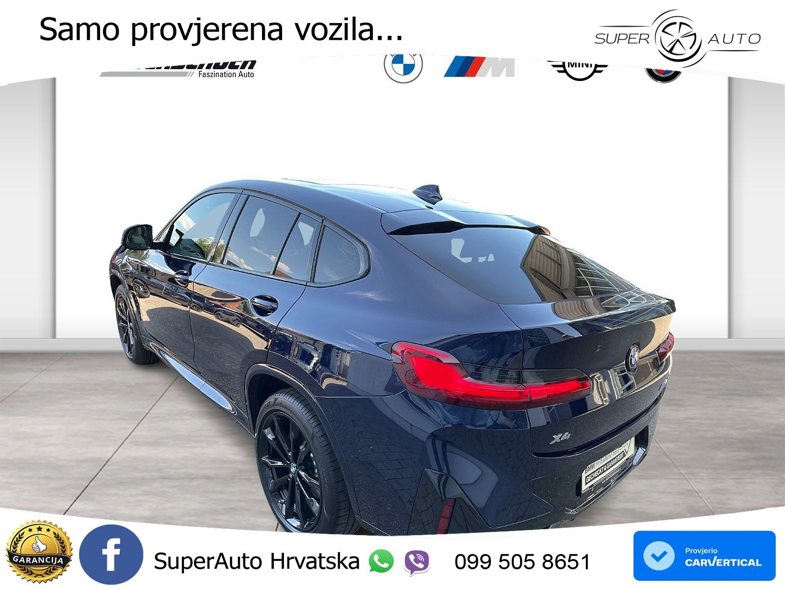 BMW X4 M40i xDrive Aut. 382 KS, LED+ACC+PANO+4xGR SJED+HEAD+360