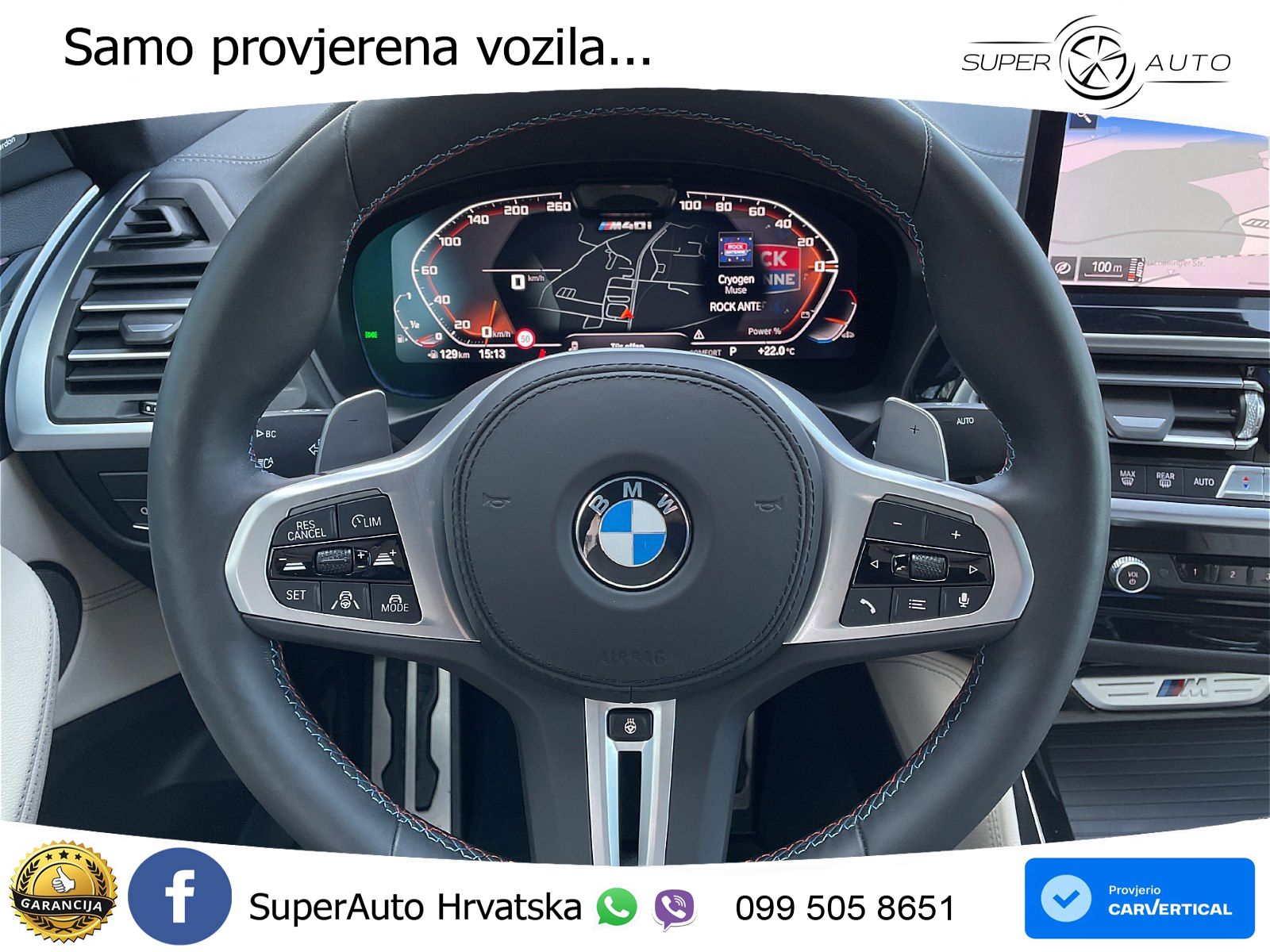 BMW X4 M40i xDrive Aut. 382 KS, LED+ACC+PANO+4xGR SJED+HEAD+360