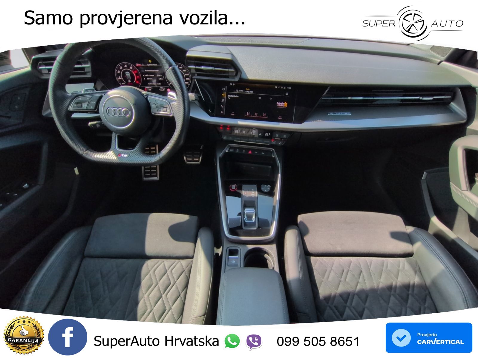 Audi RS3 SB 2.5 TFSI quattro S tronic 400 KS, ACC+KAM+GR SJED+PANO+VIRT+ASIST