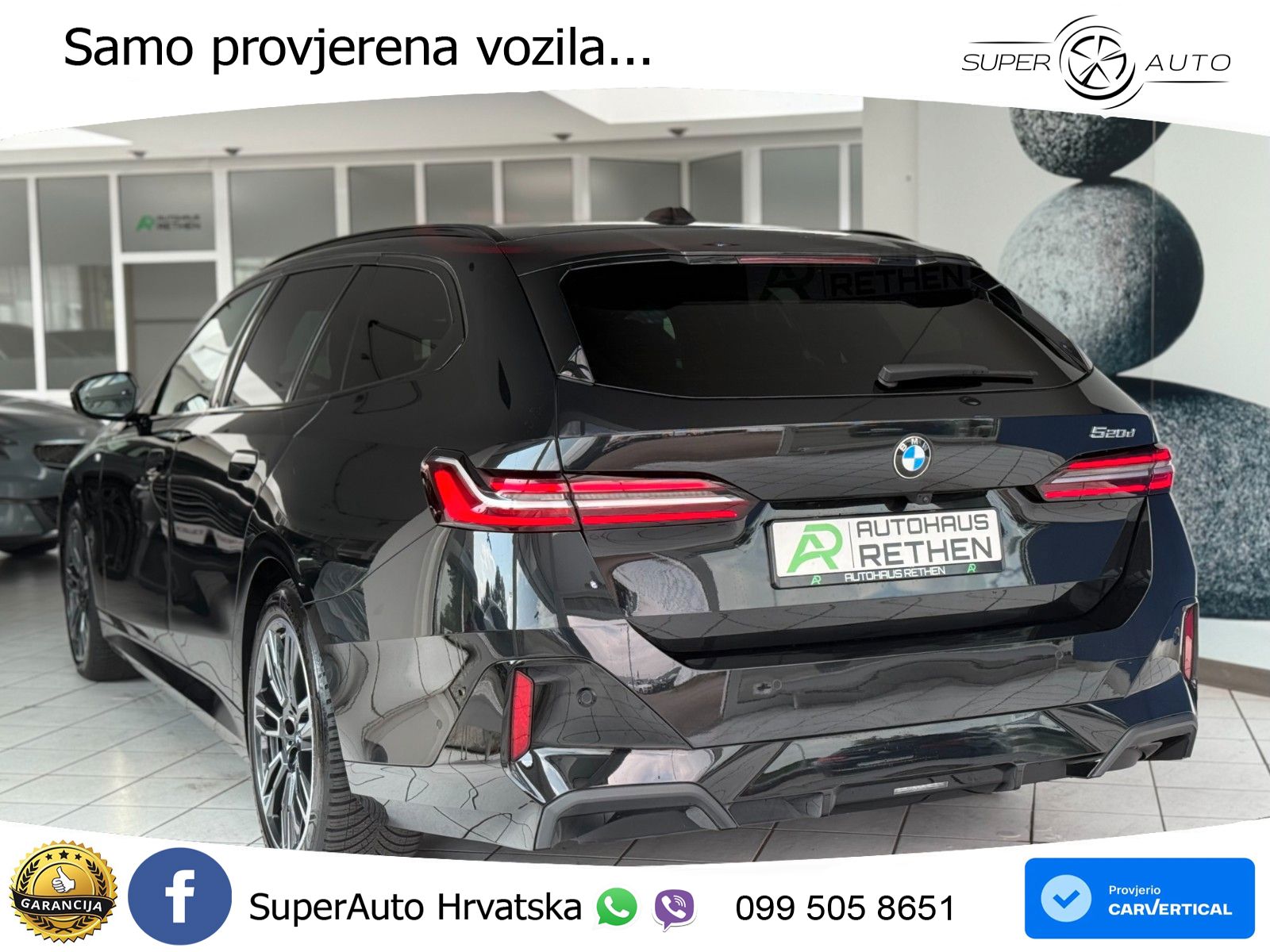 BMW 520d Touring Aut. M Sport 197 KS, PANO+360+ACC+GR SJED+KEY+HEAD+LANE