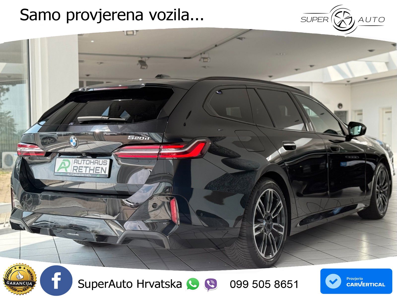 BMW 520d Touring Aut. M Sport 197 KS, PANO+360+ACC+GR SJED+KEY+HEAD+LANE