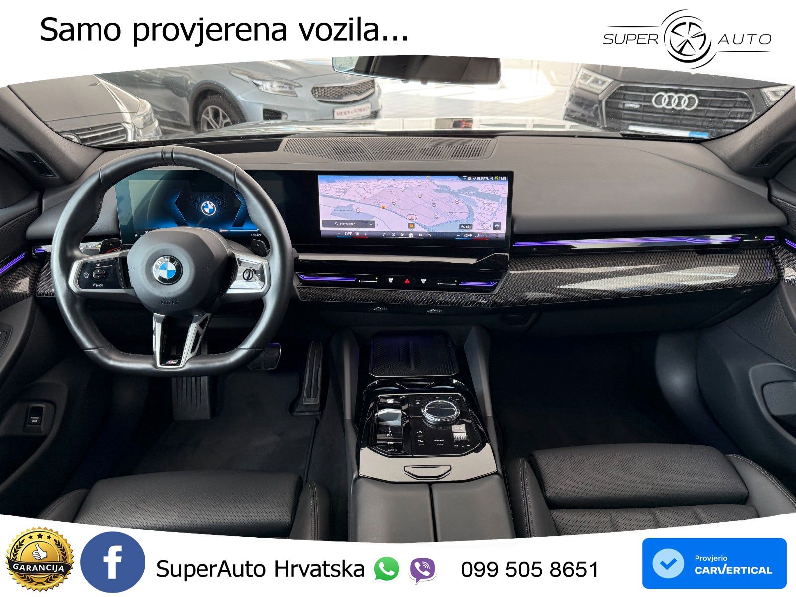 BMW 520d Touring Aut. M Sport 197 KS, PANO+360+ACC+GR SJED+KEY+HEAD+LANE