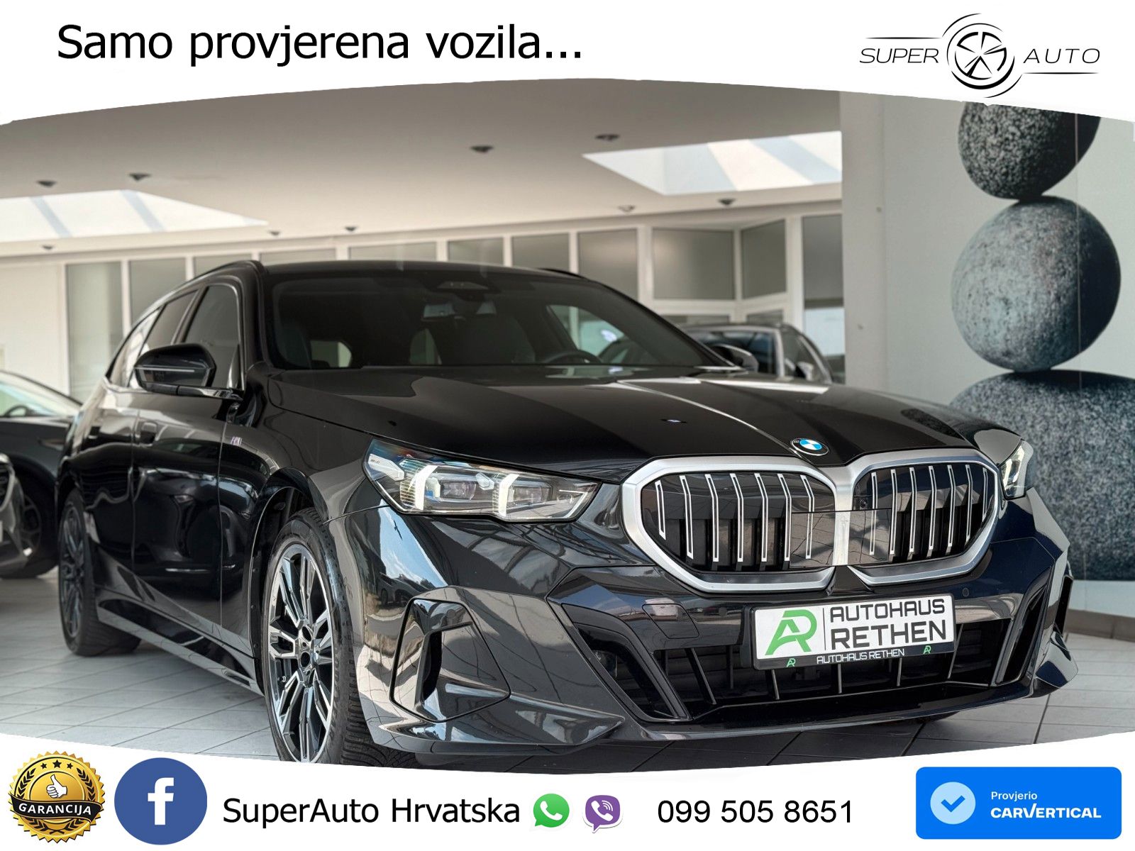 BMW 520d Touring Aut. M Sport 197 KS, PANO+360+ACC+GR SJED+KEY+HEAD+LANE