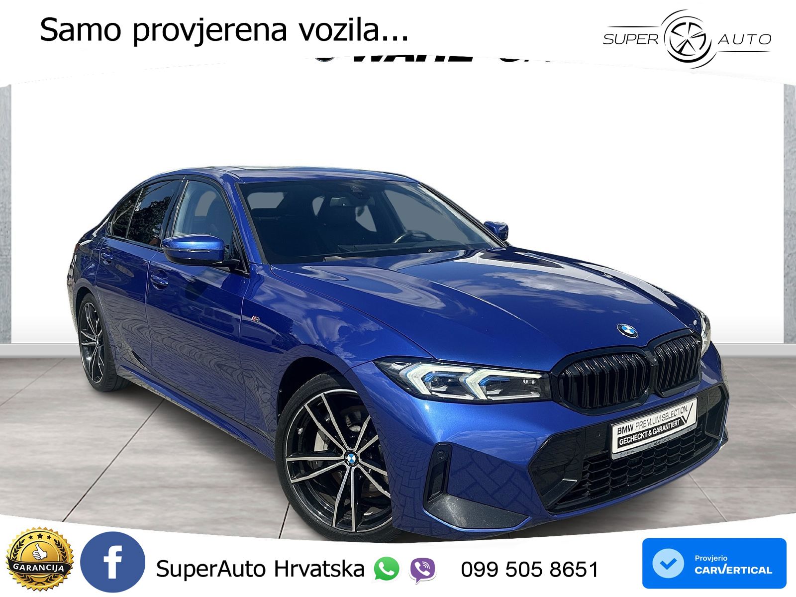 BMW 330i xDrive Aut. M Sport 245 KS, KAM+VIRT+GR SJED+LED+LANE