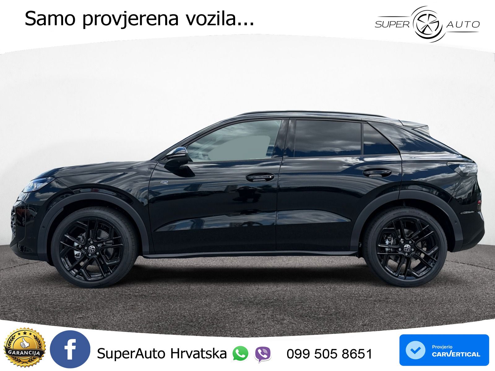 VW T-Roc 1.5 eTSI DSG R-Line 150 KS, PANO+360+ACC+GR SJED+HEAD+KEY+LANE