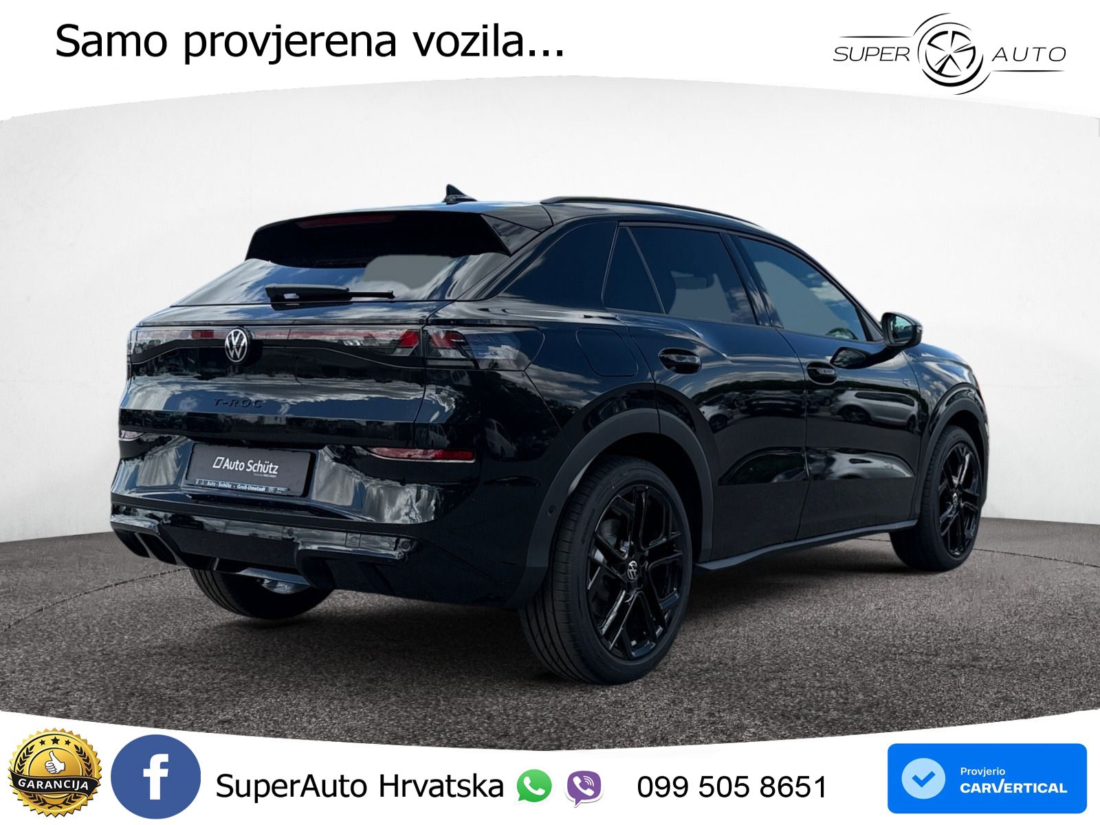 VW T-Roc 1.5 eTSI DSG R-Line 150 KS, PANO+360+ACC+GR SJED+HEAD+KEY+LANE