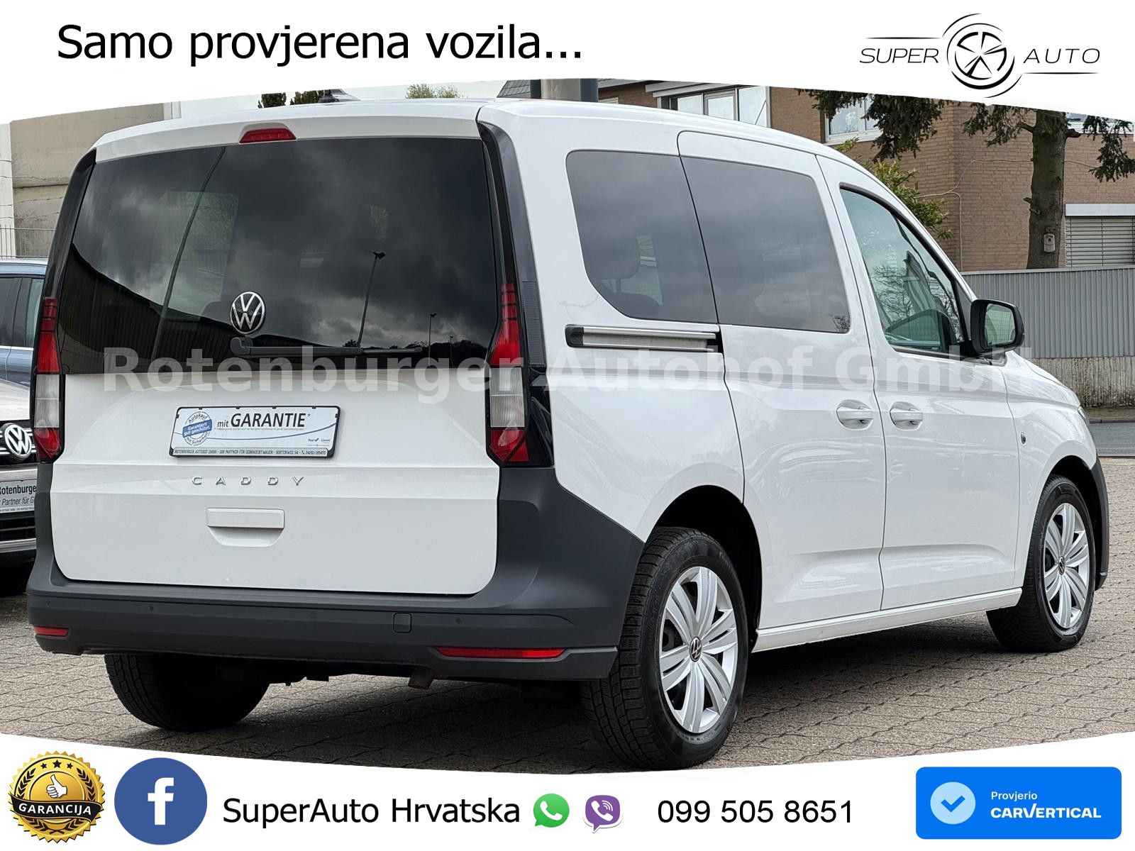 Volkswagen Caddy 2.0 TDI 75 KS, TEM+PARK+ASIST