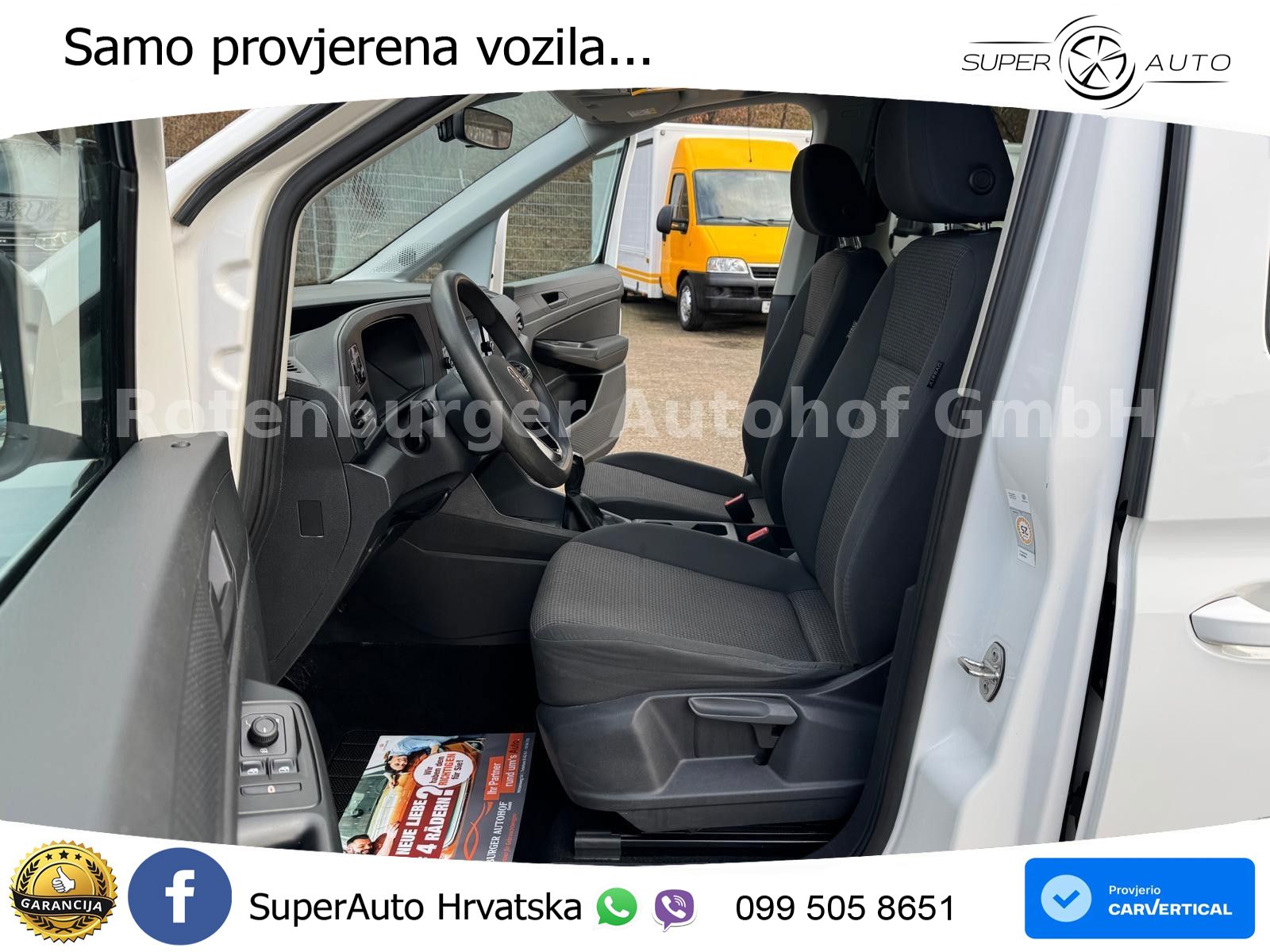 Volkswagen Caddy 2.0 TDI 75 KS, TEM+PARK+ASIST