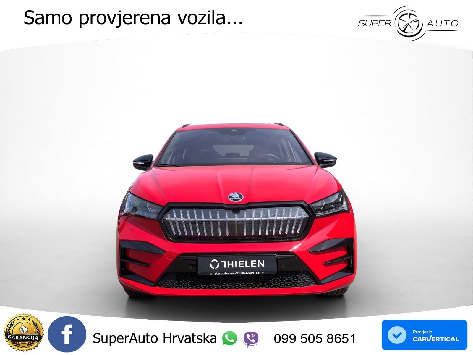 Škoda Enyaq iV Aut. RS Suite 299 KS, PANO+360+ACC+GR SJED+HEAD+KEY+LANE