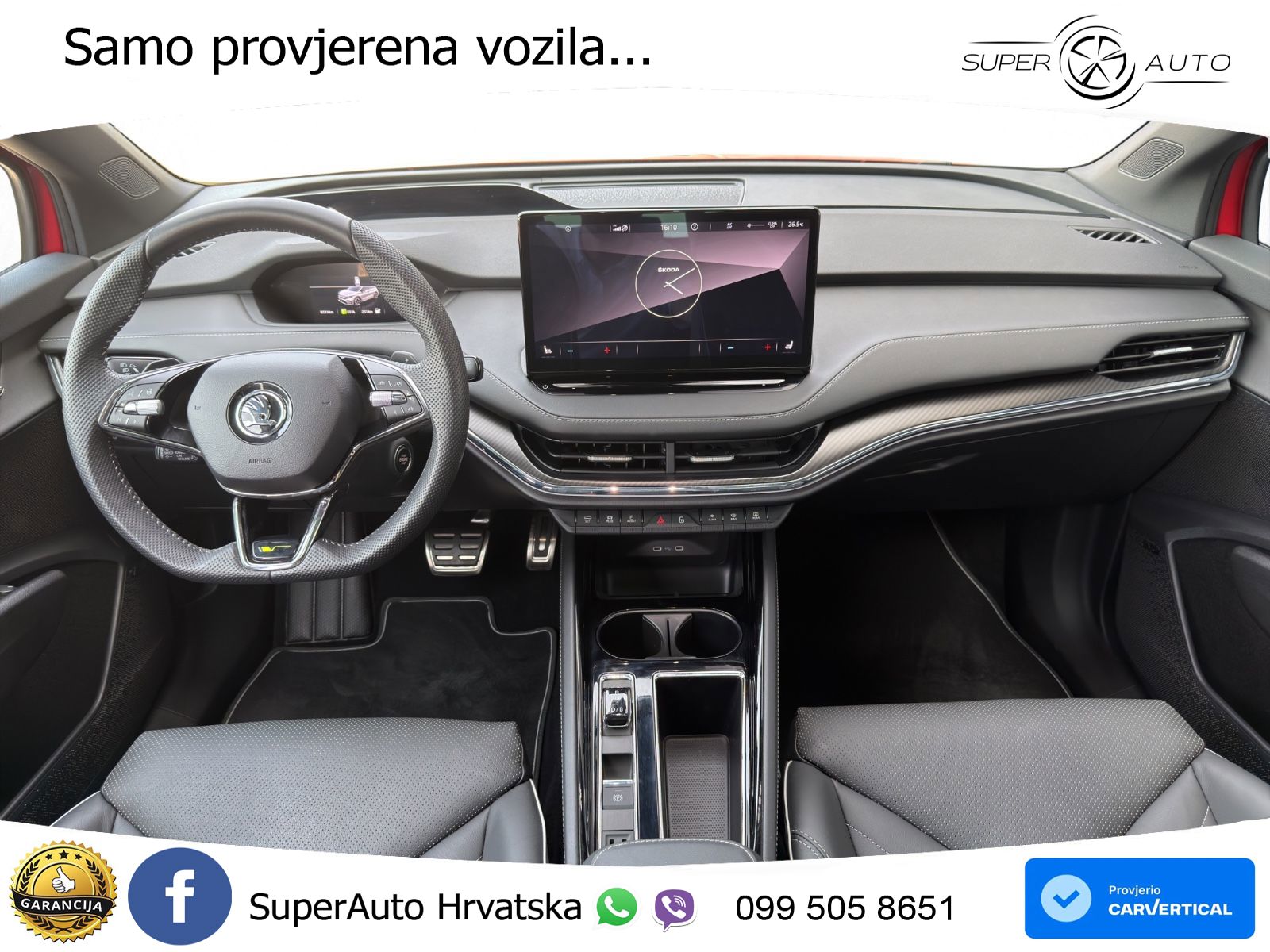 Škoda Enyaq iV Aut. RS Suite 299 KS, PANO+360+ACC+GR SJED+HEAD+KEY+LANE