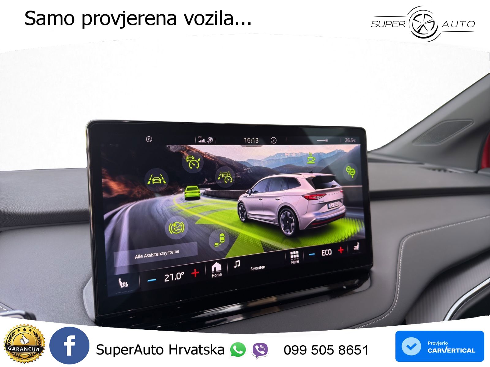 Škoda Enyaq iV Aut. RS Suite 299 KS, PANO+360+ACC+GR SJED+HEAD+KEY+LANE