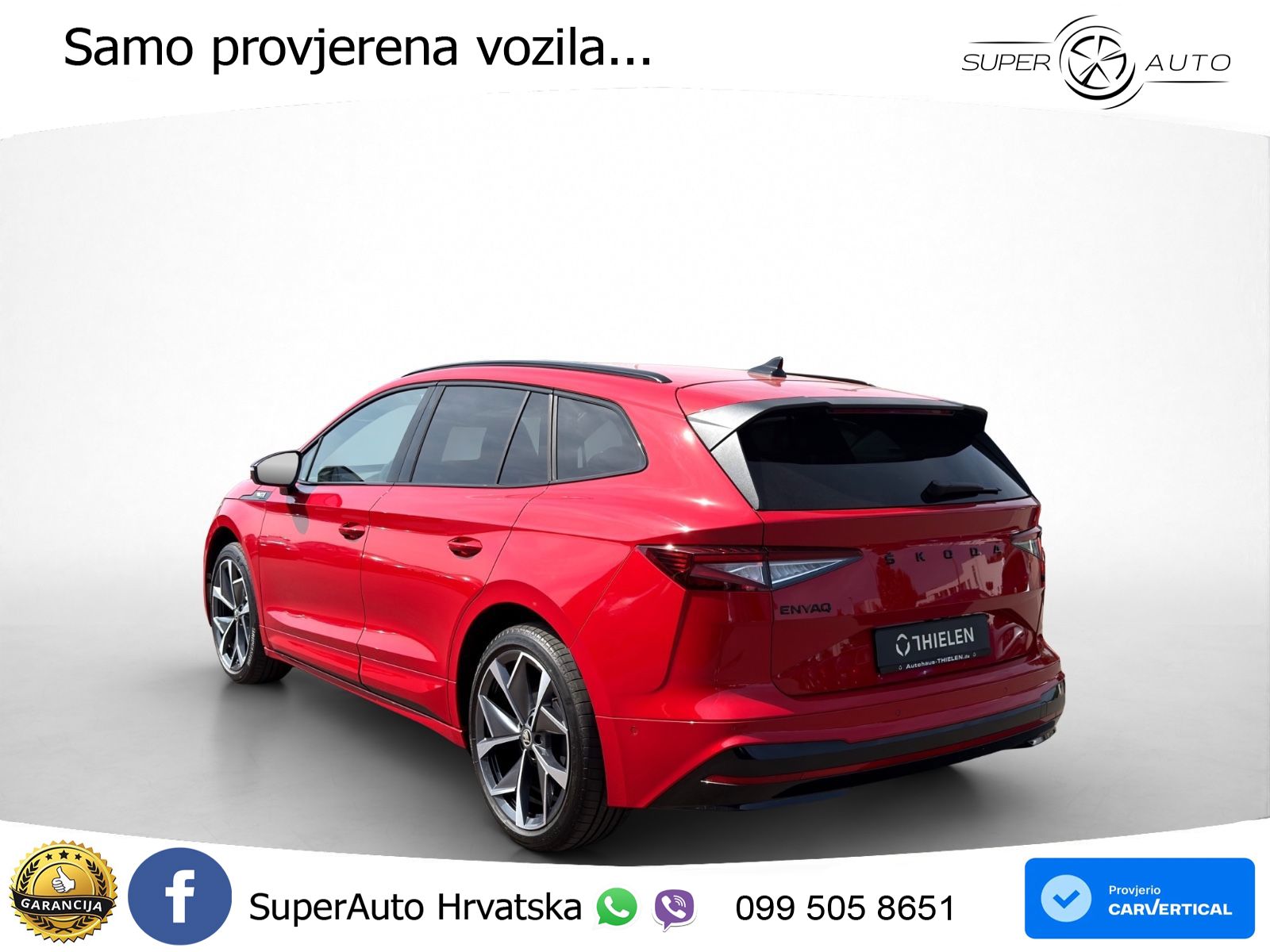 Škoda Enyaq iV Aut. RS Suite 299 KS, PANO+360+ACC+GR SJED+HEAD+KEY+LANE