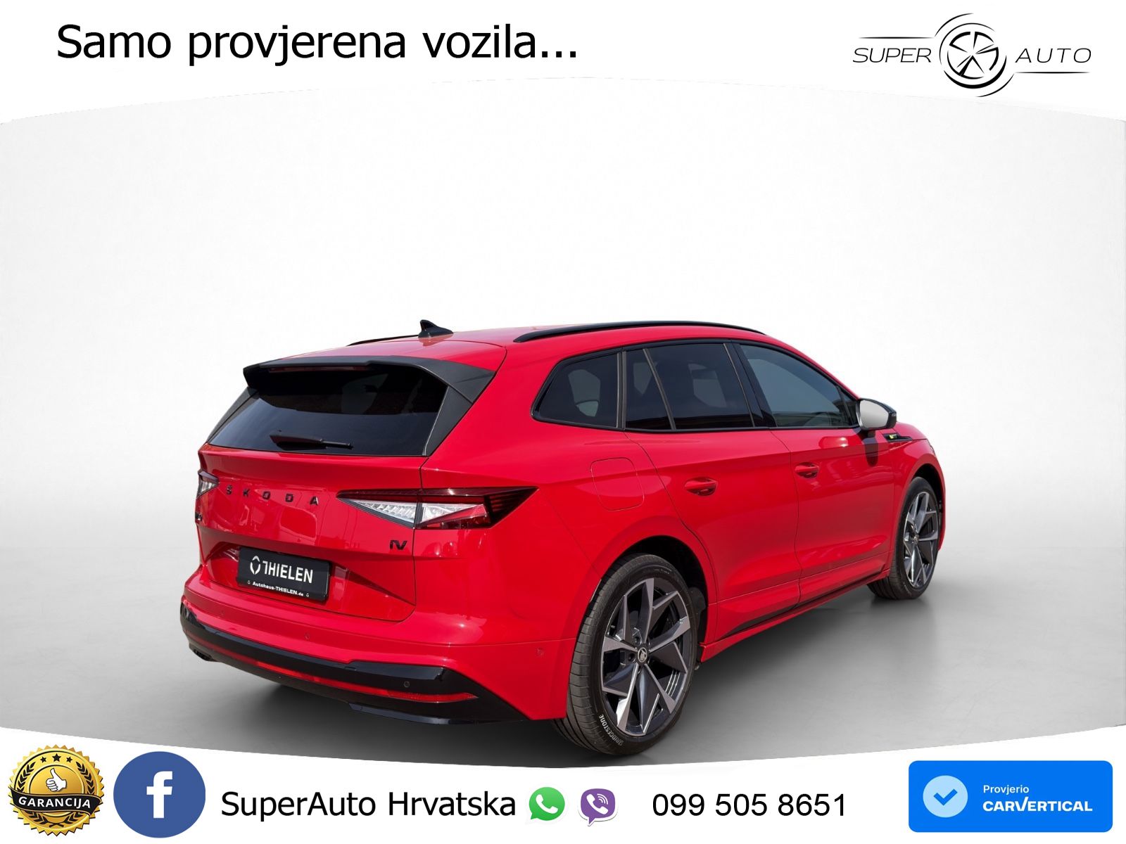 Škoda Enyaq iV Aut. RS Suite 299 KS, PANO+360+ACC+GR SJED+HEAD+KEY+LANE