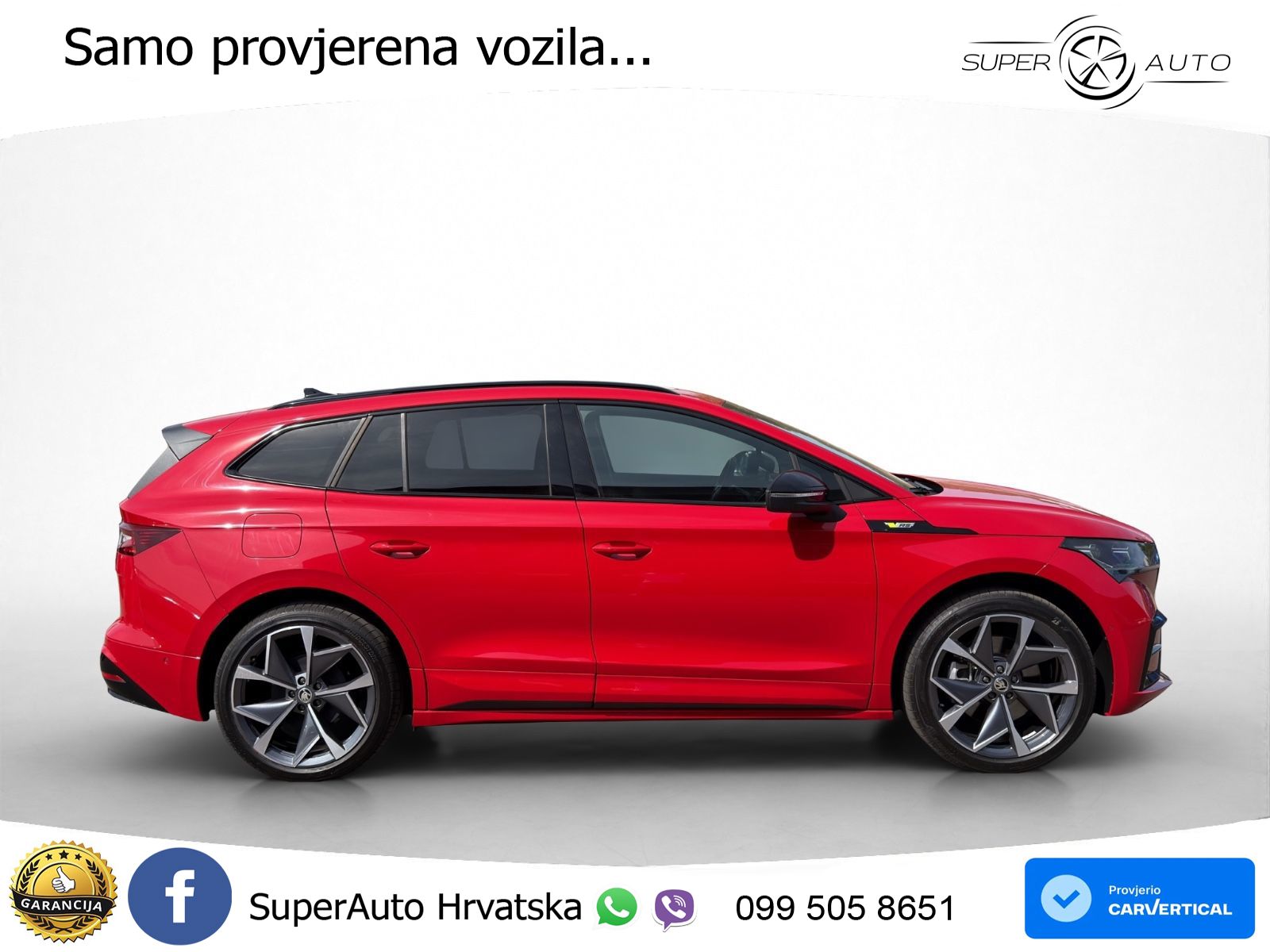 Škoda Enyaq iV Aut. RS Suite 299 KS, PANO+360+ACC+GR SJED+HEAD+KEY+LANE