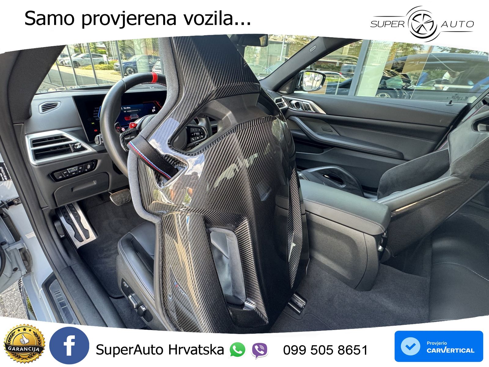 BMW M4 Competition 3.0 Aut. 510 KS, CARBON+360°+GR SJED+HEAD+KEY
