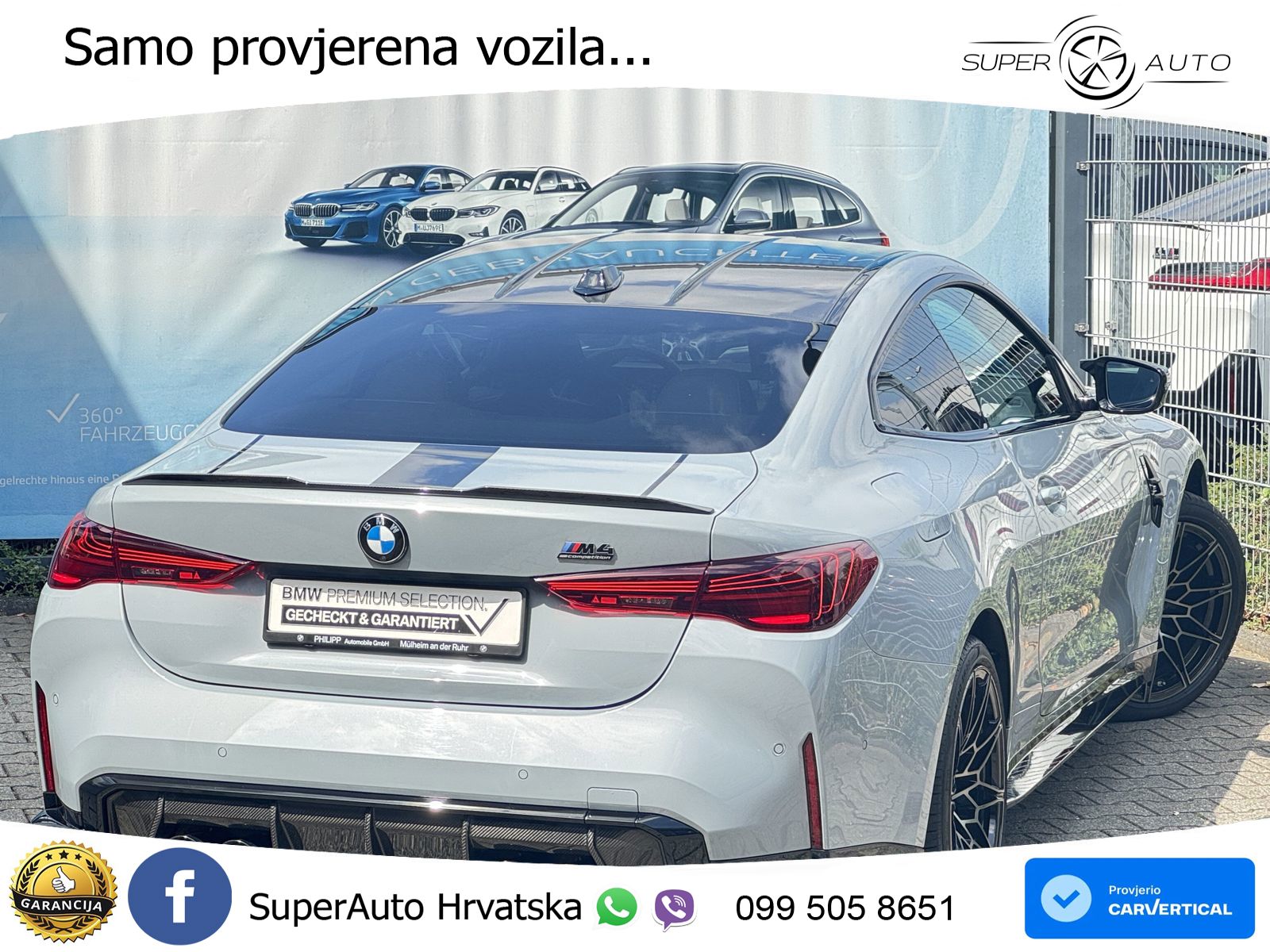 BMW M4 Competition 3.0 Aut. 510 KS, CARBON+360°+GR SJED+HEAD+KEY