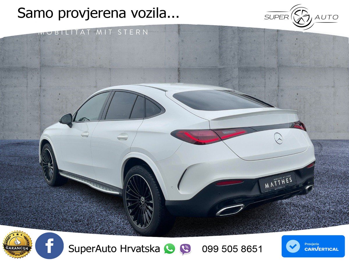 Mercedes GLC Coupe 220d 4M Aut. AMG 197 KS, ACC+360+GR SJED+VIRT+LANE