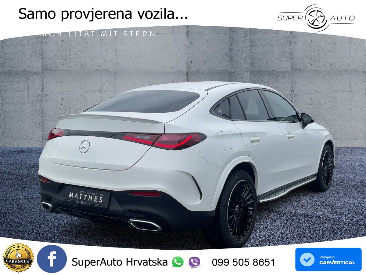 Mercedes GLC Coupe 220d 4M Aut. AMG 197 KS, ACC+360+GR SJED+VIRT+LANE