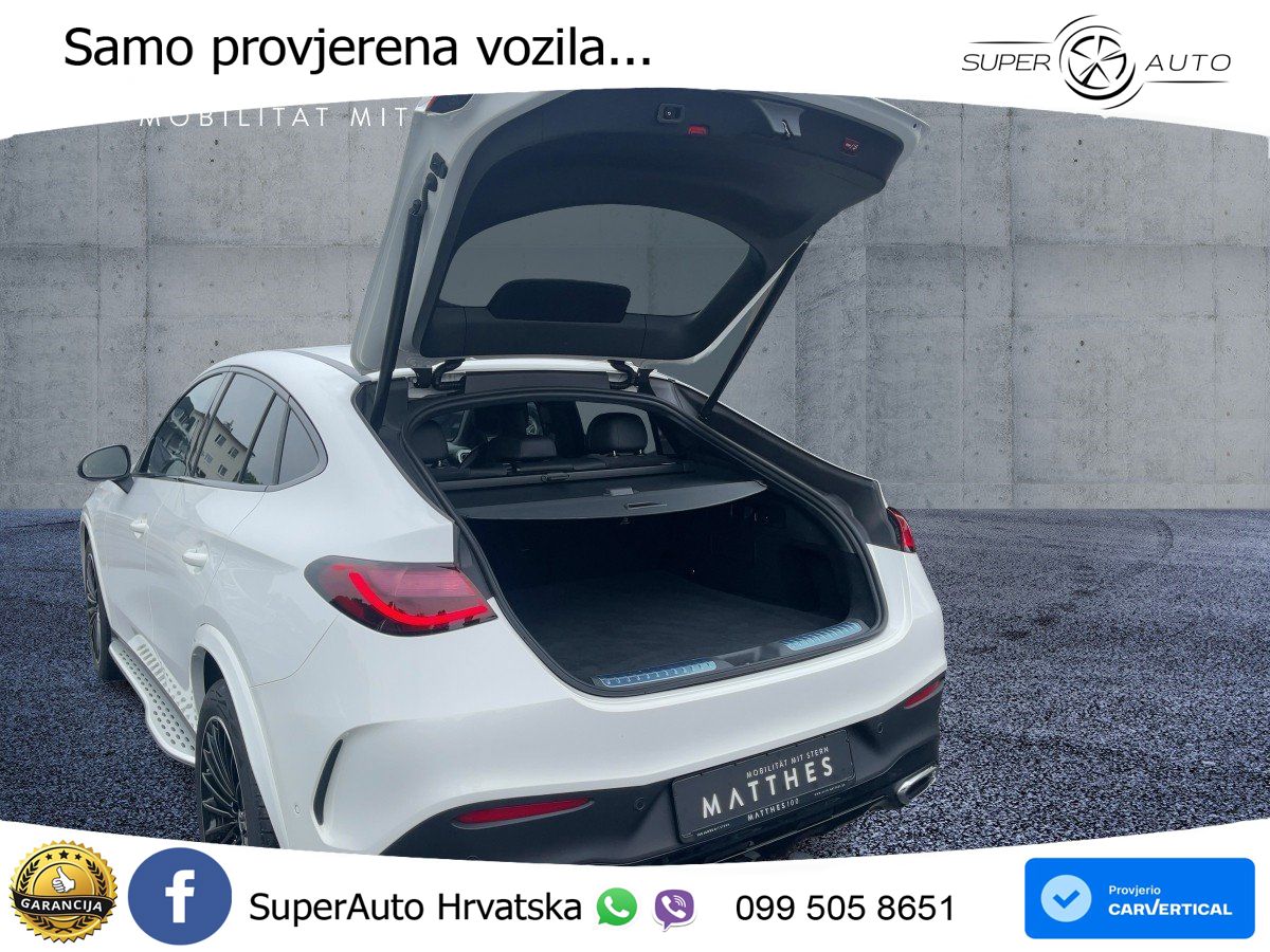 Mercedes GLC Coupe 220d 4M Aut. AMG 197 KS, ACC+360+GR SJED+VIRT+LANE
