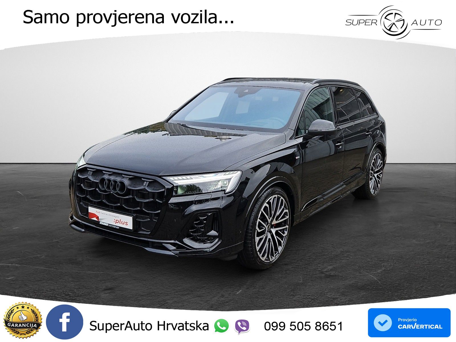 Audi Q7 55 TFSI tiptronic quattro S line 340 KS, PANO+ZRAČ+360+GR SJED+HEAD+ACC