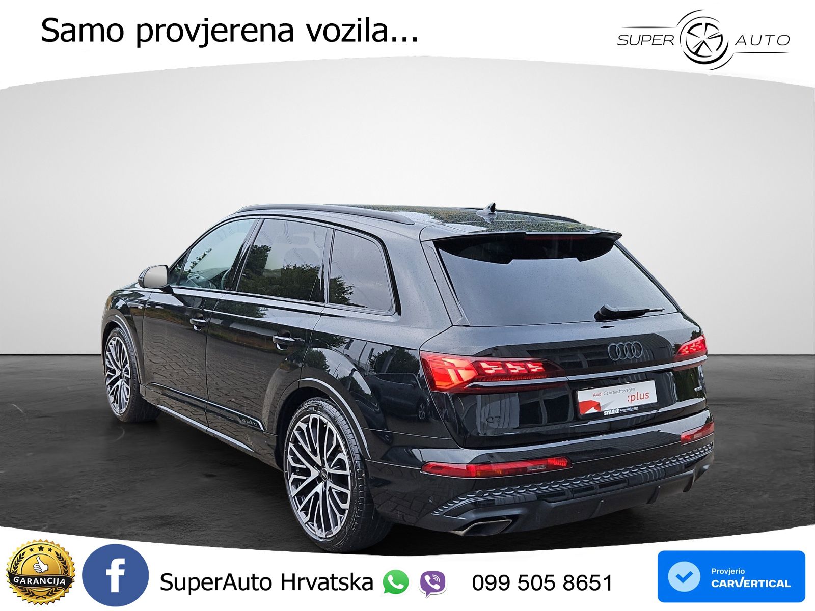 Audi Q7 55 TFSI tiptronic quattro S line 340 KS, PANO+ZRAČ+360+GR SJED+HEAD+ACC