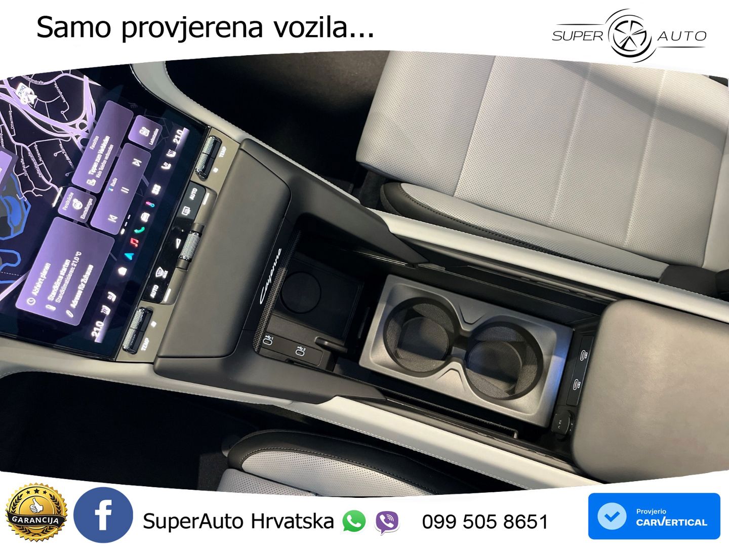 Porsche Cayenne Turbo Electric 1156 KS, PANO+ZRAČ+KAM+GR SJED+HEAD+ACC+KEY