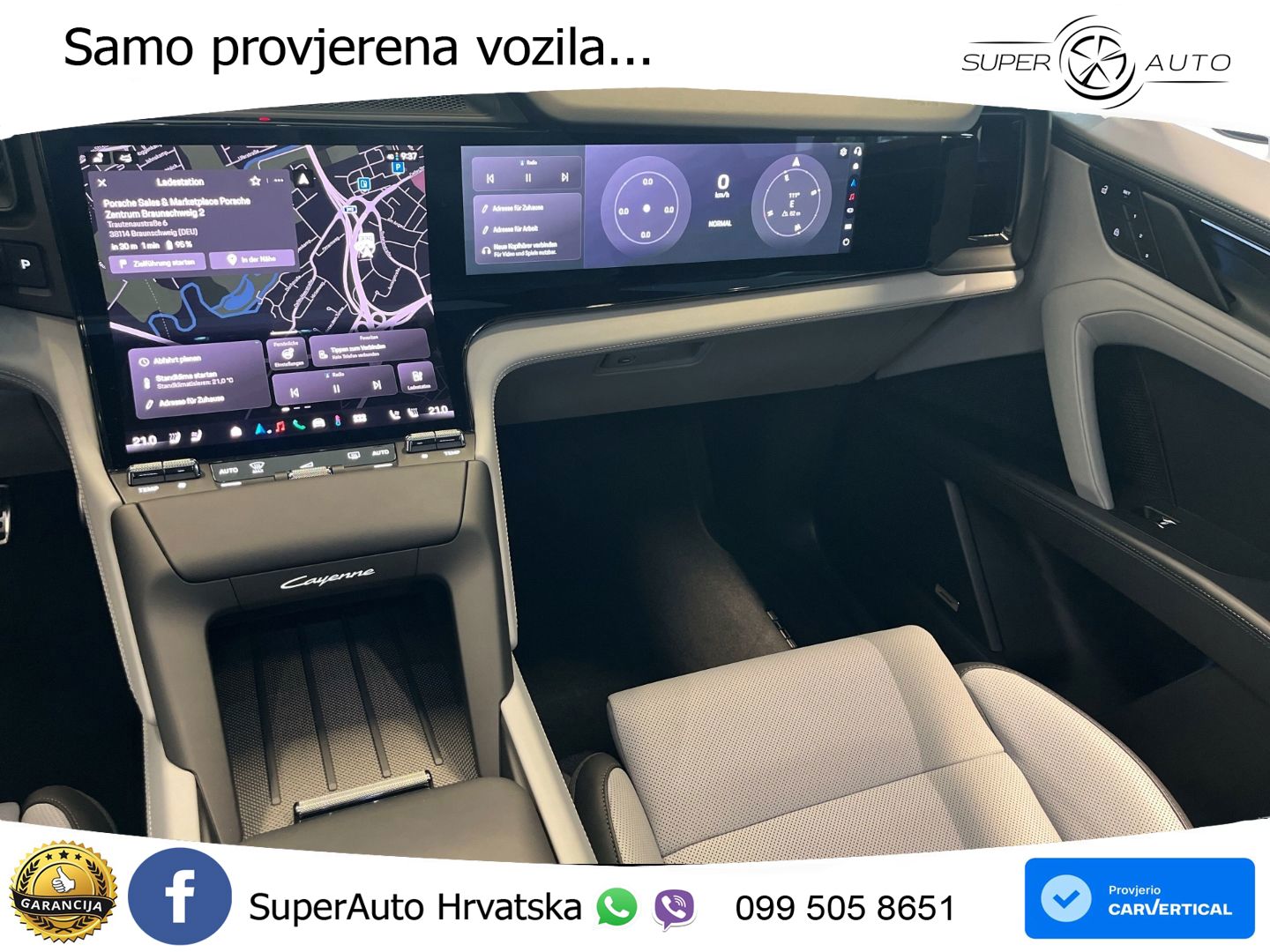 Porsche Cayenne Turbo Electric 1156 KS, PANO+ZRAČ+KAM+GR SJED+HEAD+ACC+KEY
