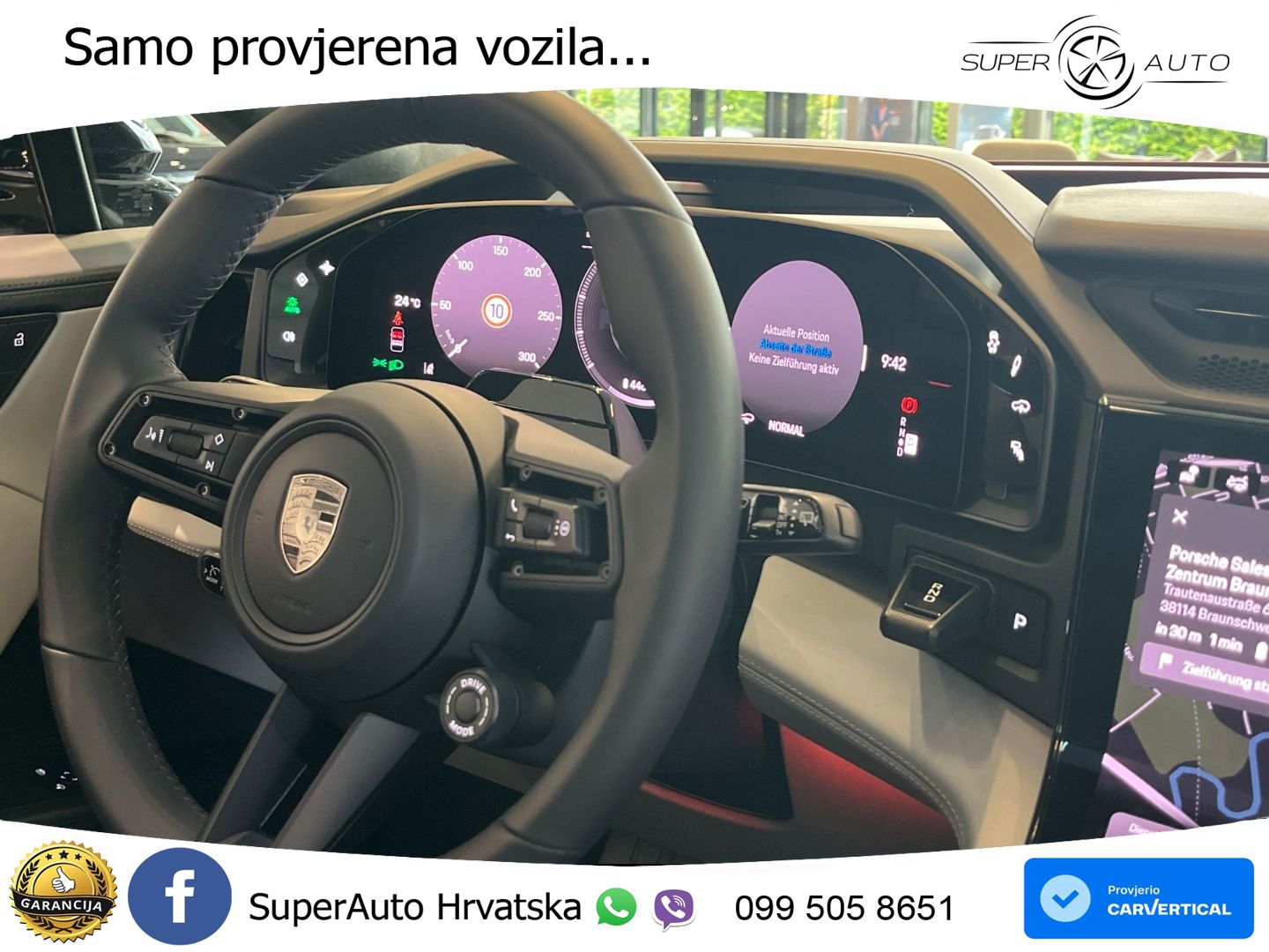 Porsche Cayenne Turbo Electric 1156 KS, PANO+ZRAČ+KAM+GR SJED+HEAD+ACC+KEY