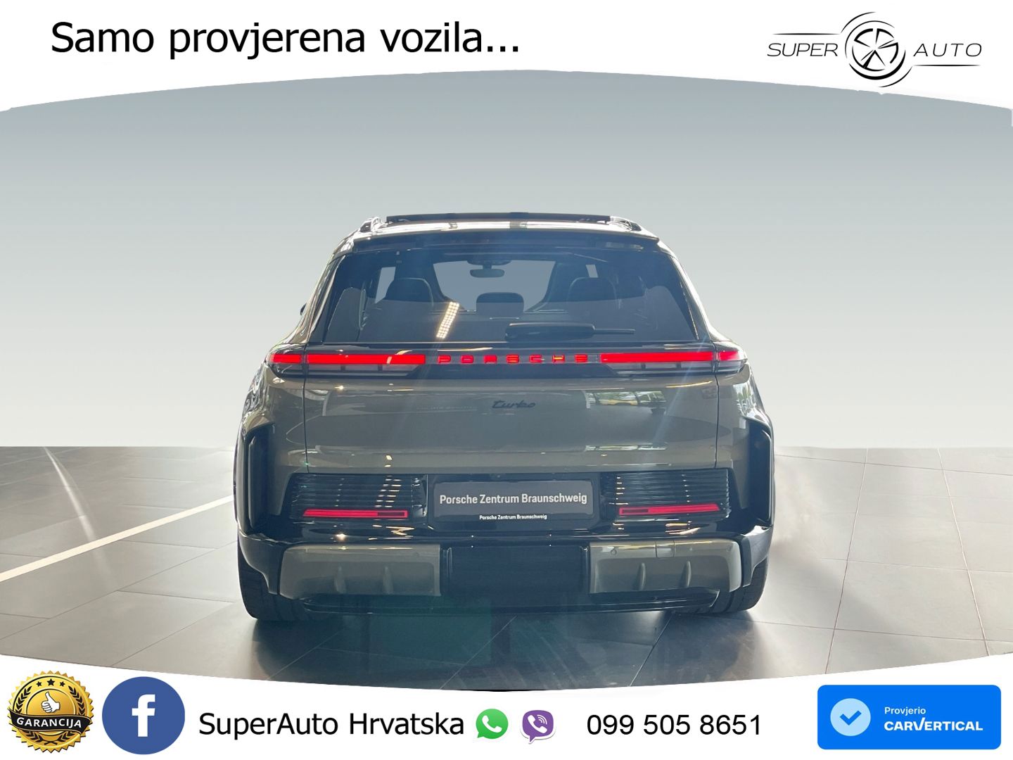 Porsche Cayenne Turbo Electric 1156 KS, PANO+ZRAČ+KAM+GR SJED+HEAD+ACC+KEY