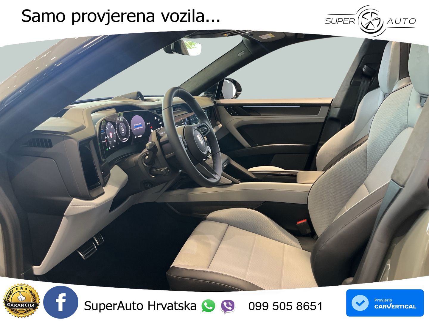 Porsche Cayenne Turbo Electric 1156 KS, PANO+ZRAČ+KAM+GR SJED+HEAD+ACC+KEY