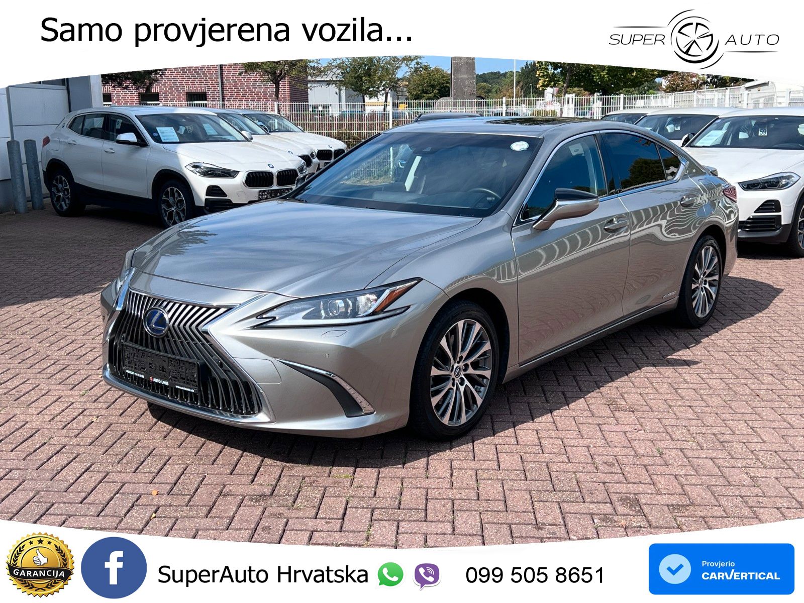 Lexus ES 300h 2.5L Aut. 215 KS, LED+ACC+GR SJED+KAM+PARK