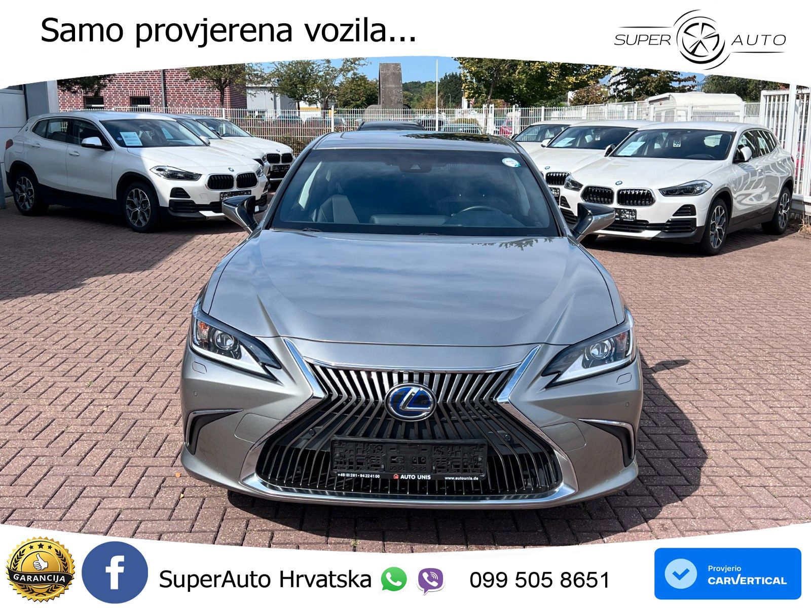 Lexus ES 300h 2.5L Aut. 215 KS, LED+ACC+GR SJED+KAM+PARK