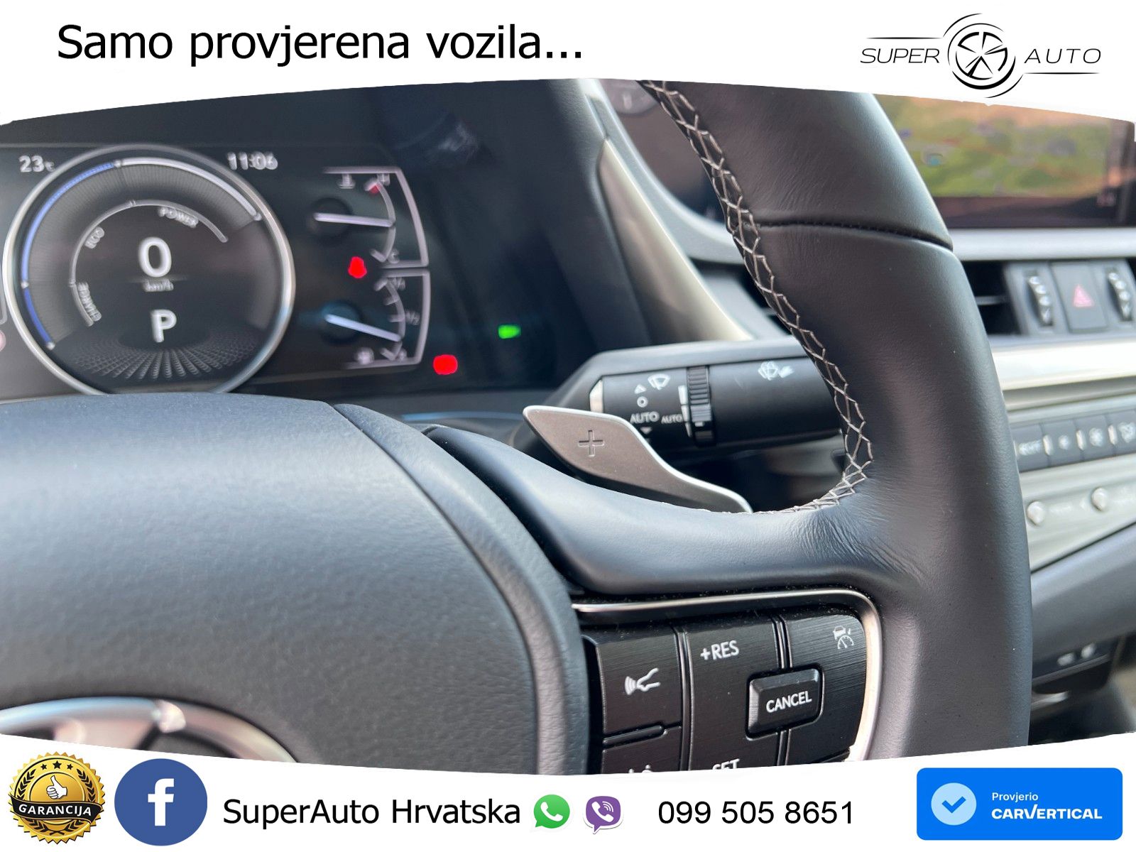 Lexus ES 300h 2.5L Aut. 215 KS, LED+ACC+GR SJED+KAM+PARK