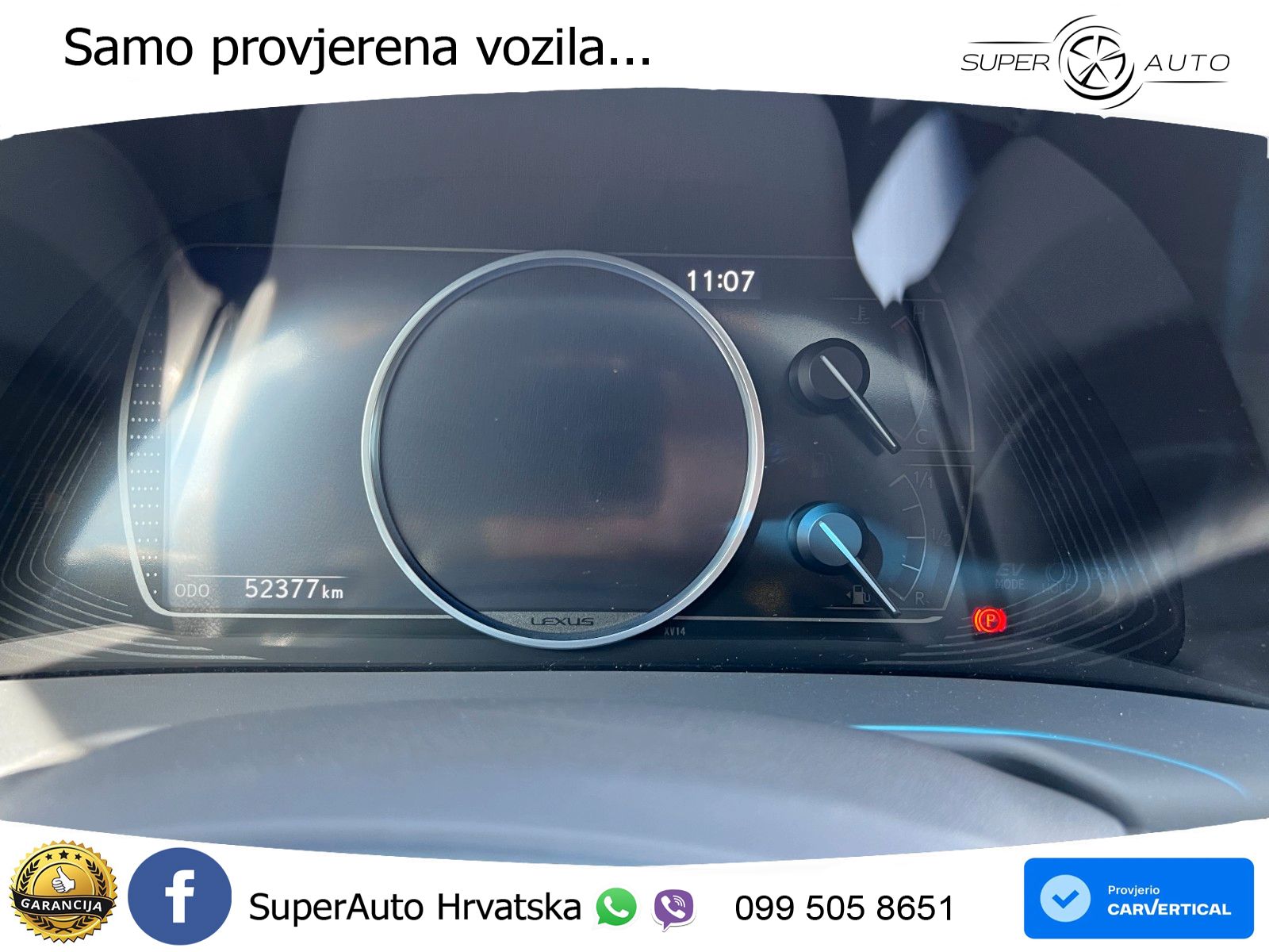 Lexus ES 300h 2.5L Aut. 215 KS, LED+ACC+GR SJED+KAM+PARK