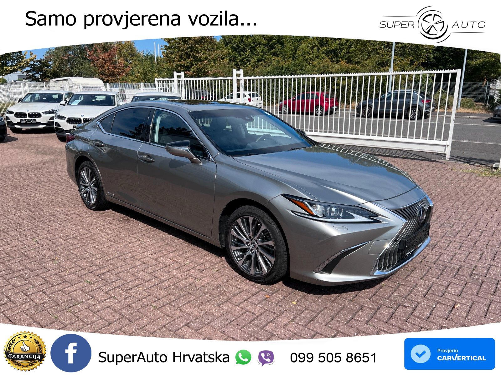 Lexus ES 300h 2.5L Aut. 215 KS, LED+ACC+GR SJED+KAM+PARK