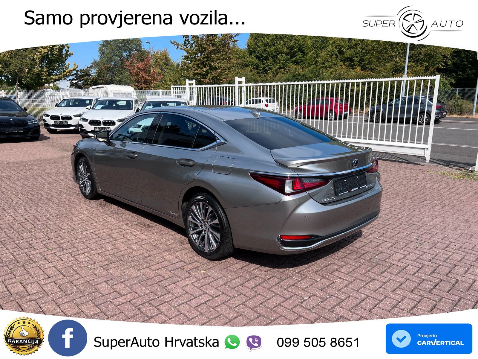 Lexus ES 300h 2.5L Aut. 215 KS, LED+ACC+GR SJED+KAM+PARK