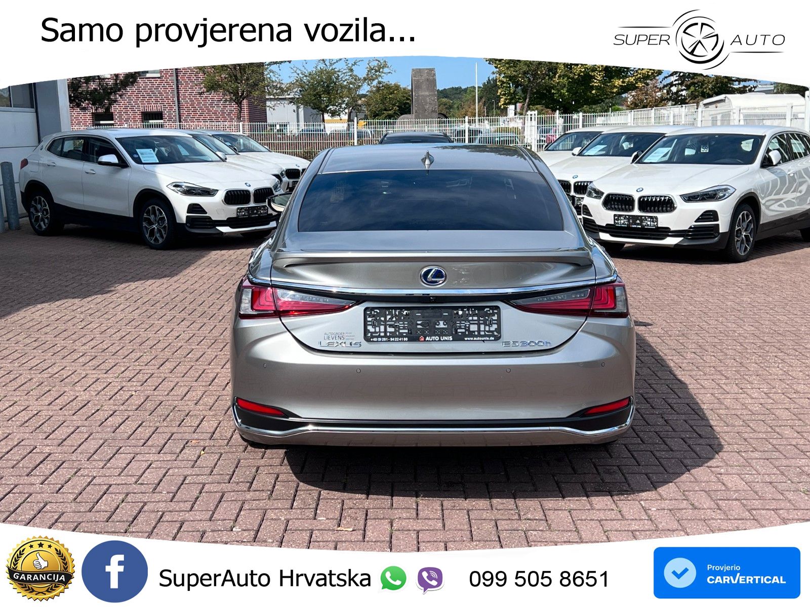 Lexus ES 300h 2.5L Aut. 215 KS, LED+ACC+GR SJED+KAM+PARK
