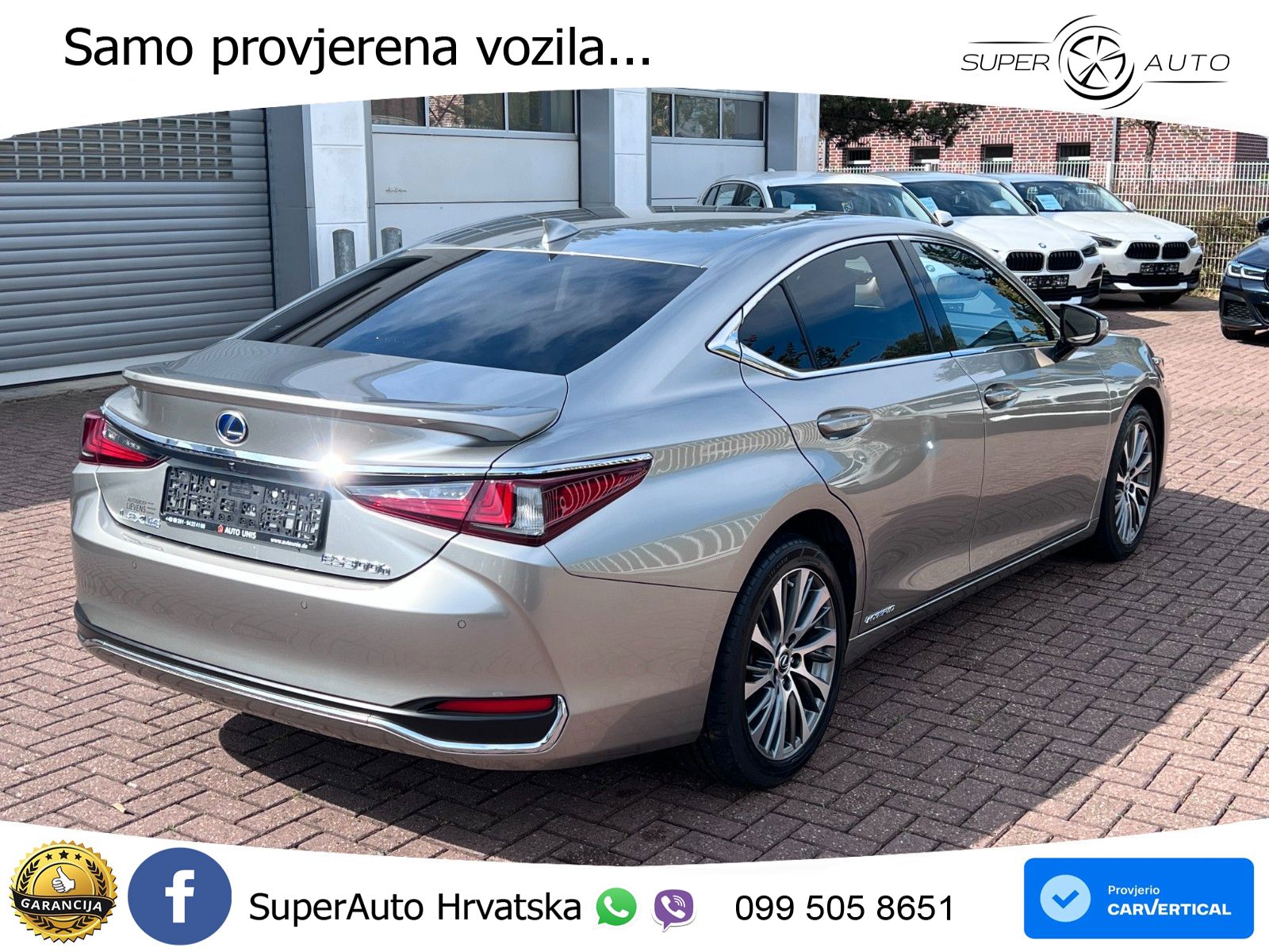 Lexus ES 300h 2.5L Aut. 215 KS, LED+ACC+GR SJED+KAM+PARK