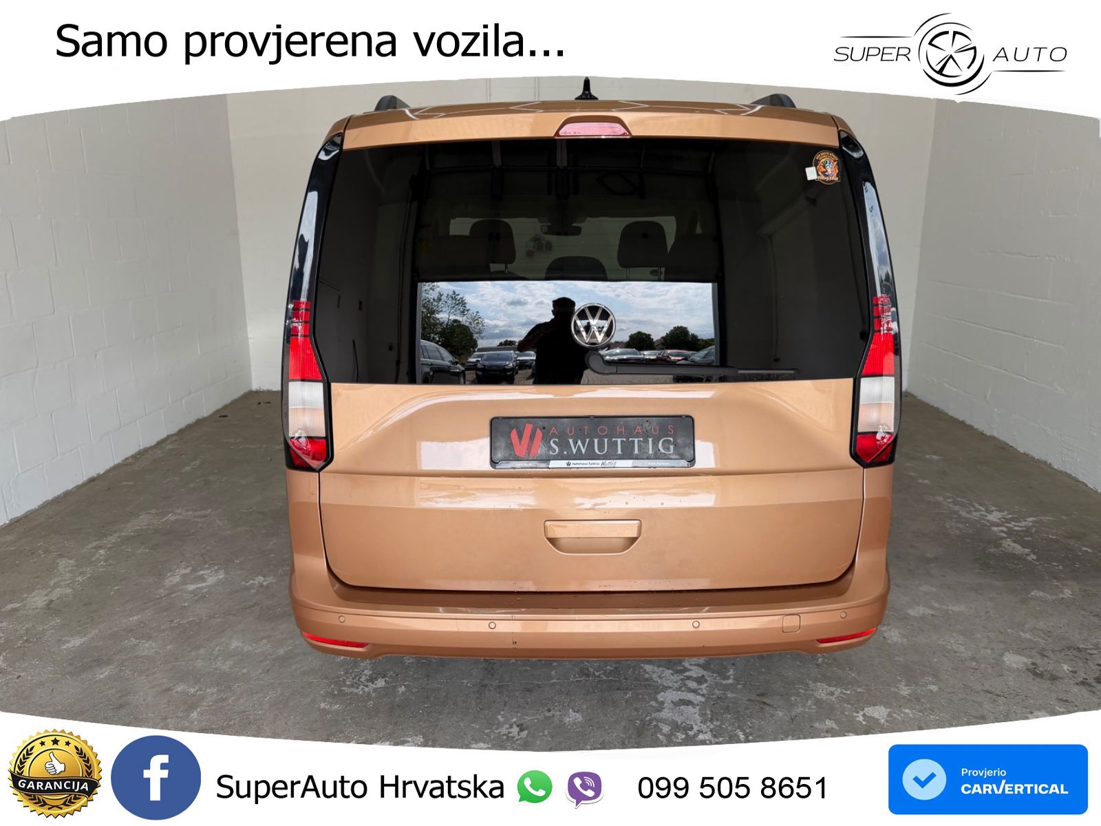 Volkswagen Caddy 2.0 TDI 102 KS, LED+GR SJED+PARK