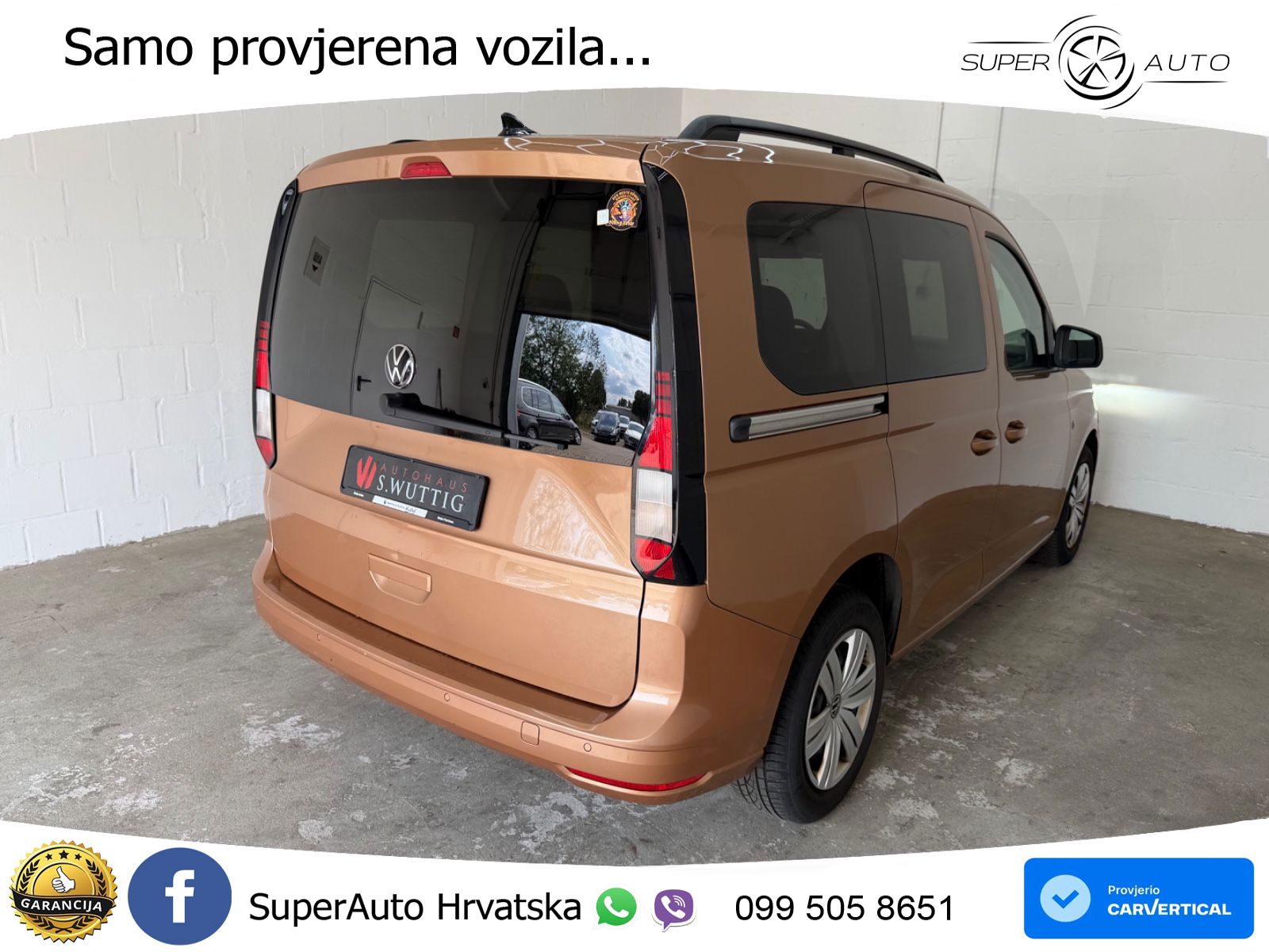Volkswagen Caddy 2.0 TDI 102 KS, LED+GR SJED+PARK