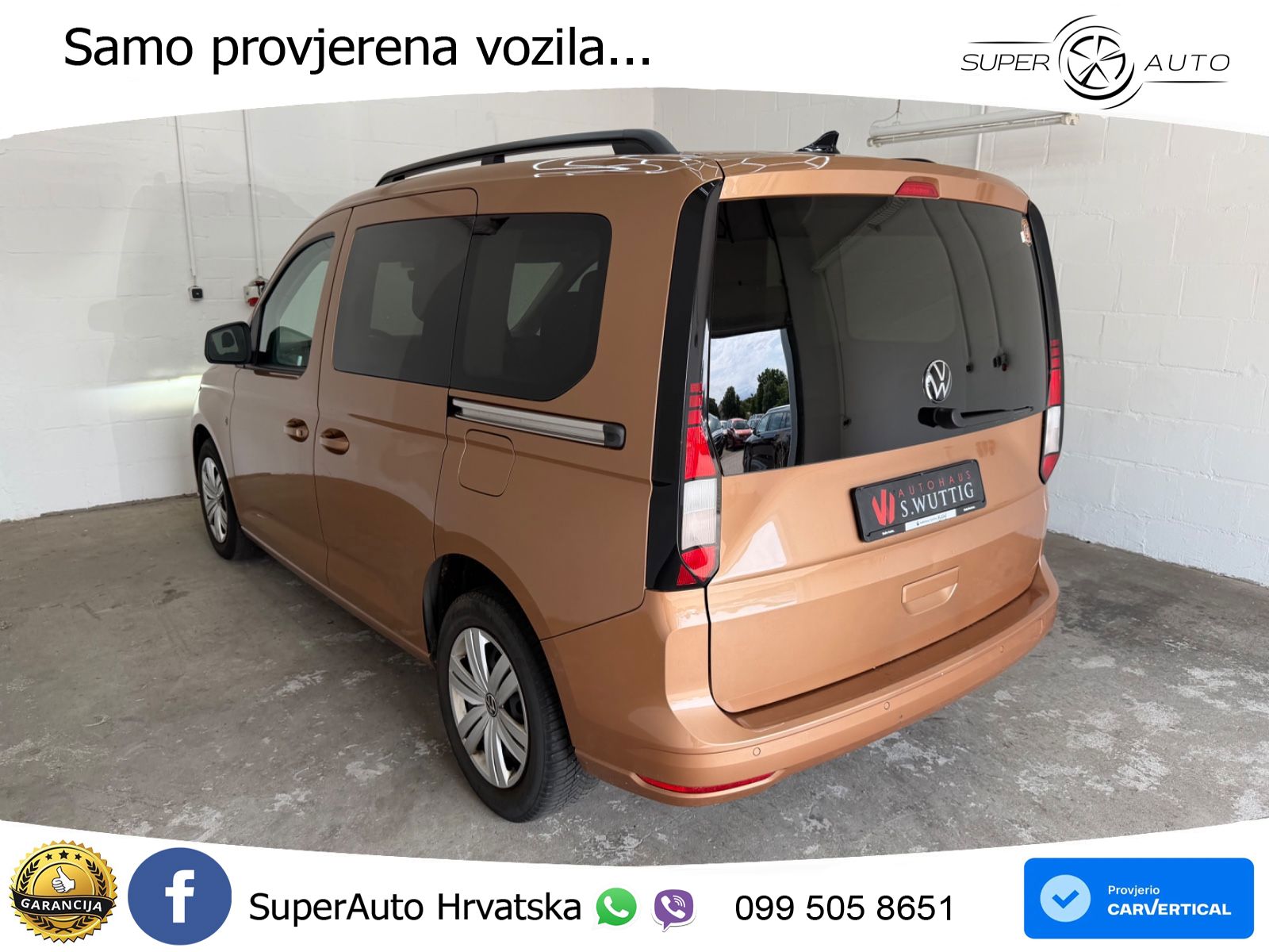 Volkswagen Caddy 2.0 TDI 102 KS, LED+GR SJED+PARK