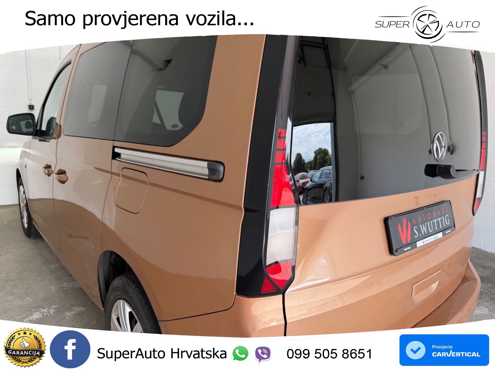 Volkswagen Caddy 2.0 TDI 102 KS, LED+GR SJED+PARK