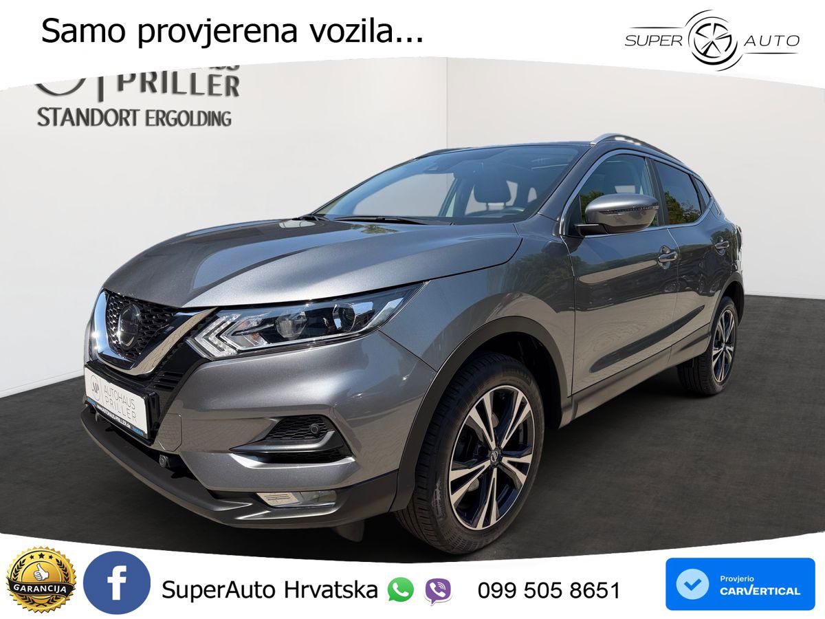 Nissan Qashqai 1.5 dCi N-Way 116 KS, KAM+GR SJED+PANO+ASIST