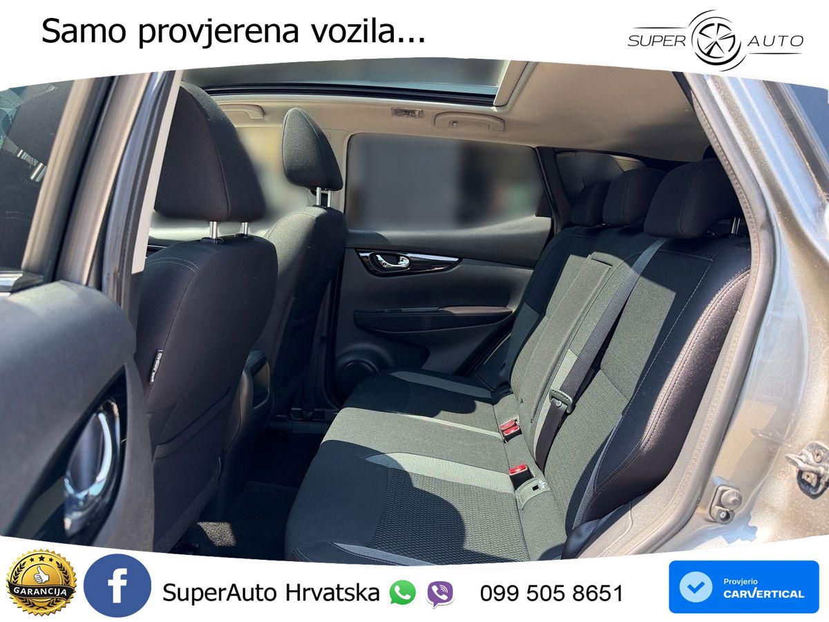 Nissan Qashqai 1.5 dCi N-Way 116 KS, KAM+GR SJED+PANO+ASIST